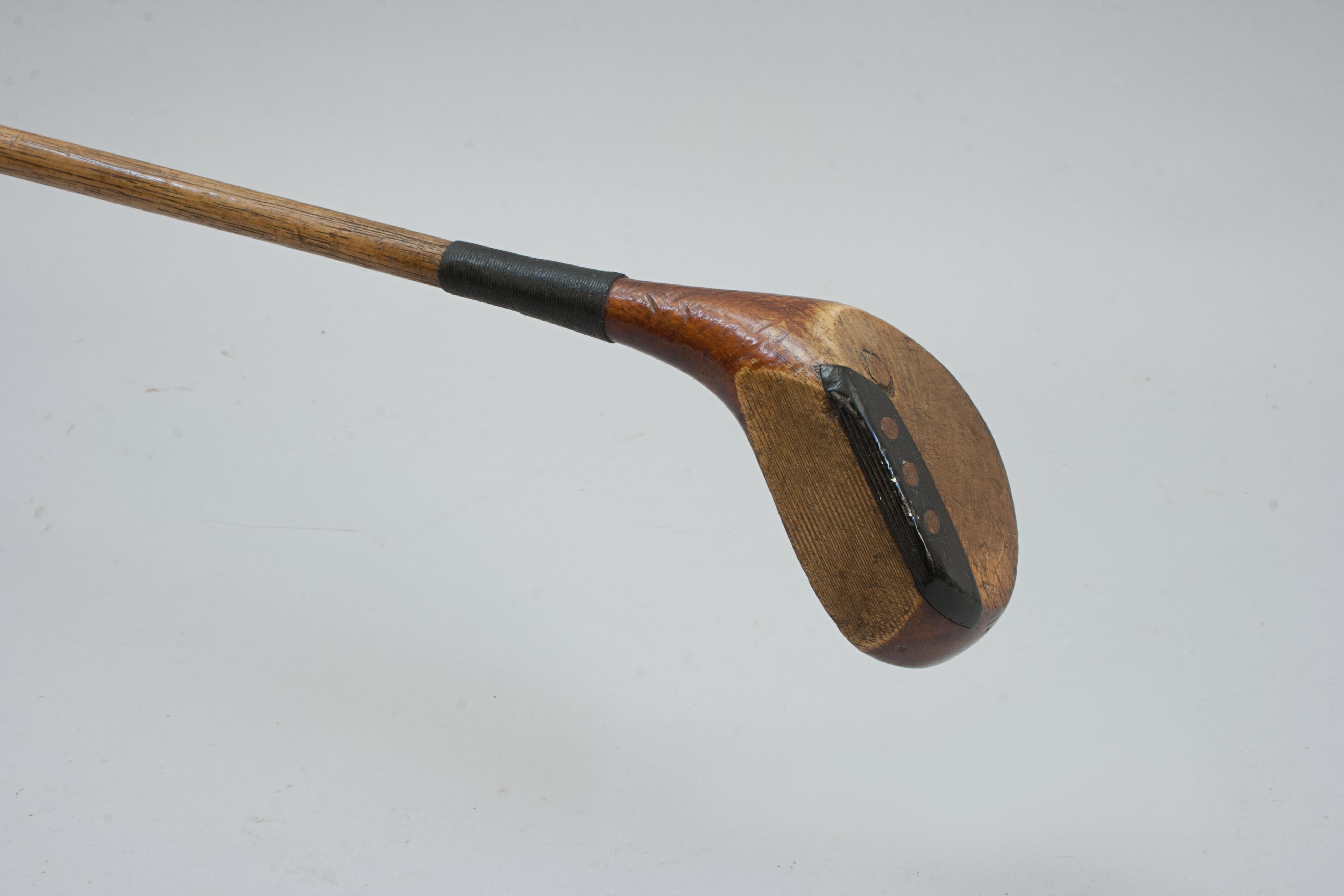 Club de golf Hickory, driver de H.Y. Cazador en venta 3