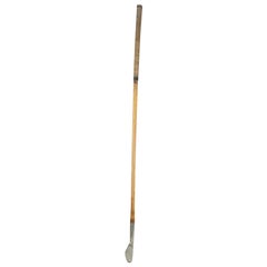 Antique Hickory Golf Club, No.3 Iron by Gibson of Kinghorn, Calcutta