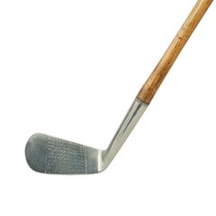 Hickory Golf Club, No.3 Iron by Gibson of Kinghorn, Calcutta