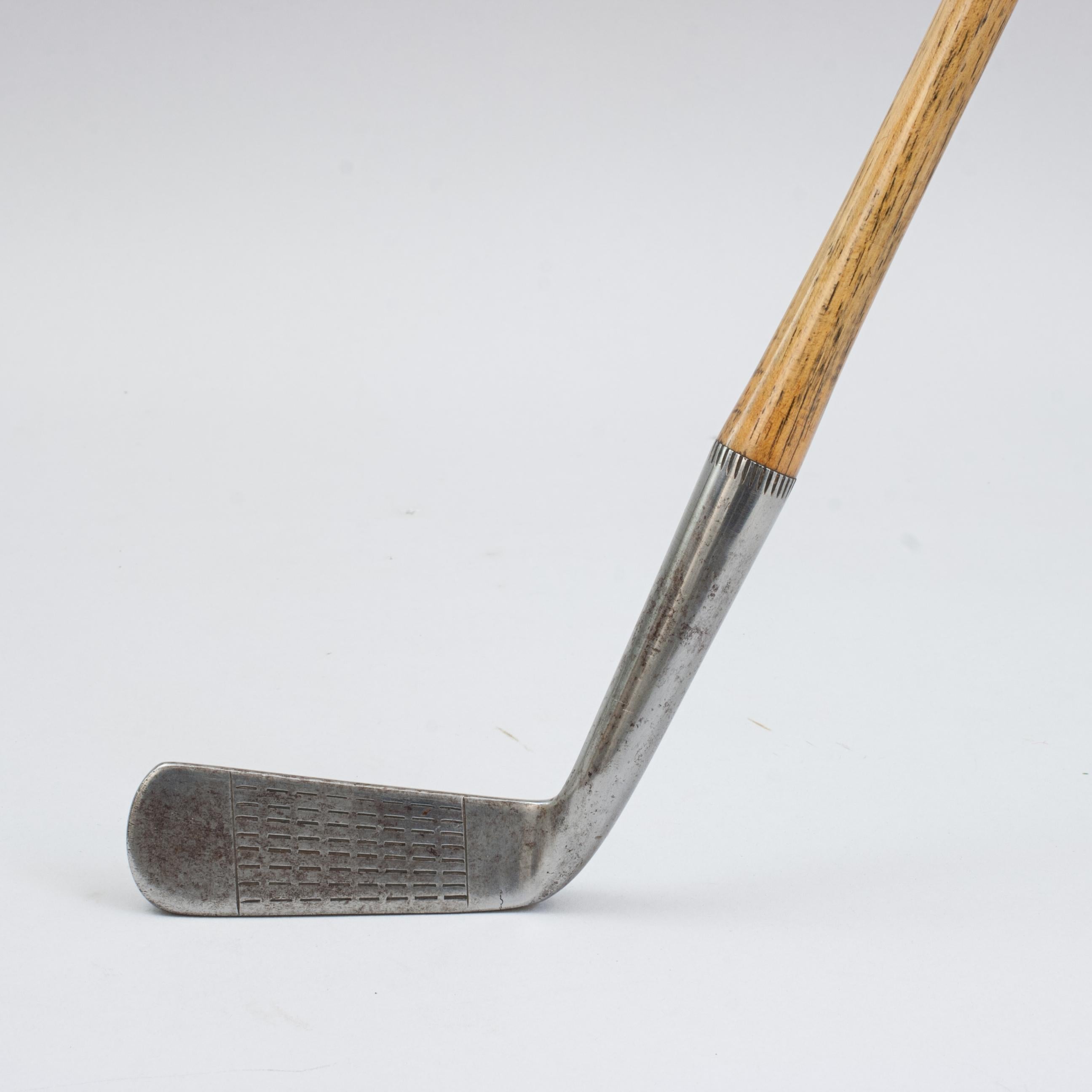 Hickory Golf Club, Putter By R. Forgan For Sale 4