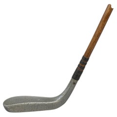 Hickory Putter With Long Nose Alloy Head, K Model