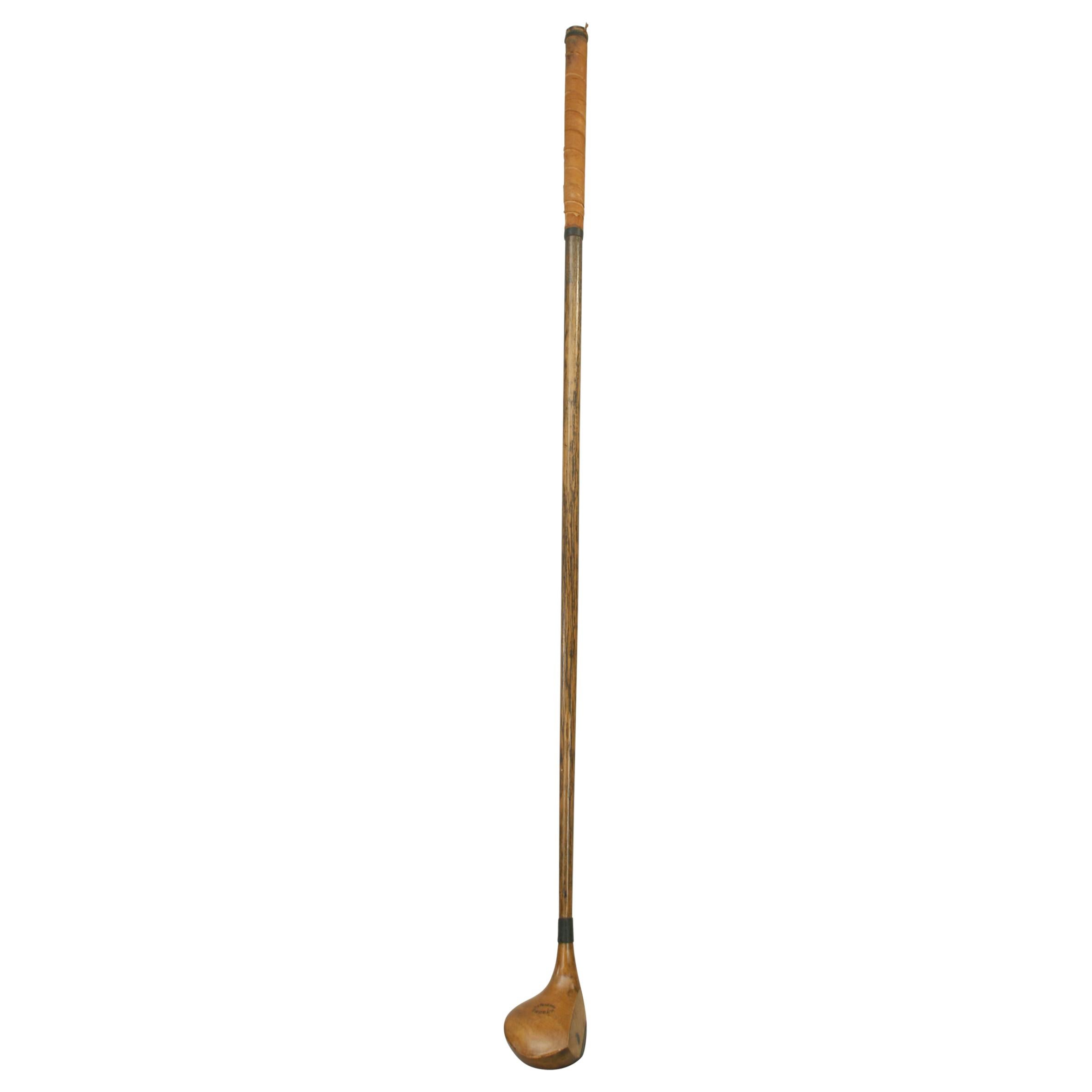 Hickory Shafted Golf Club, Driver, Prestwick, circa 1910