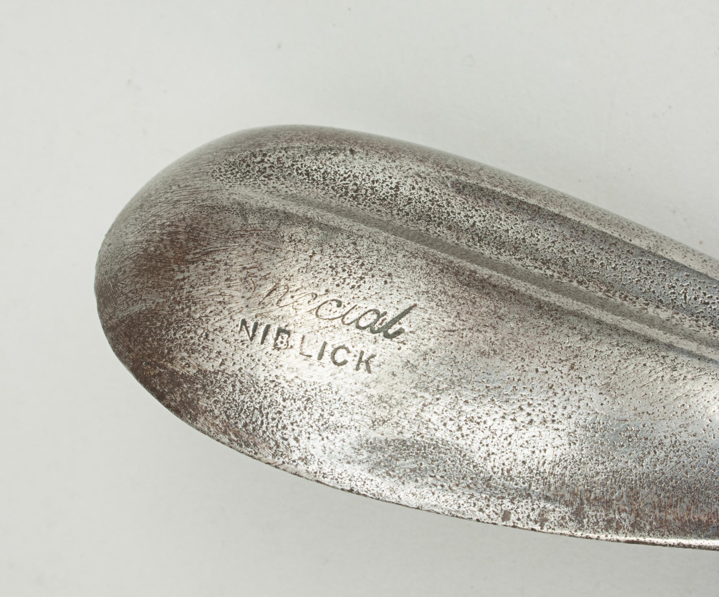 Early 20th Century Hickory Shafted Niblick, Golf Club