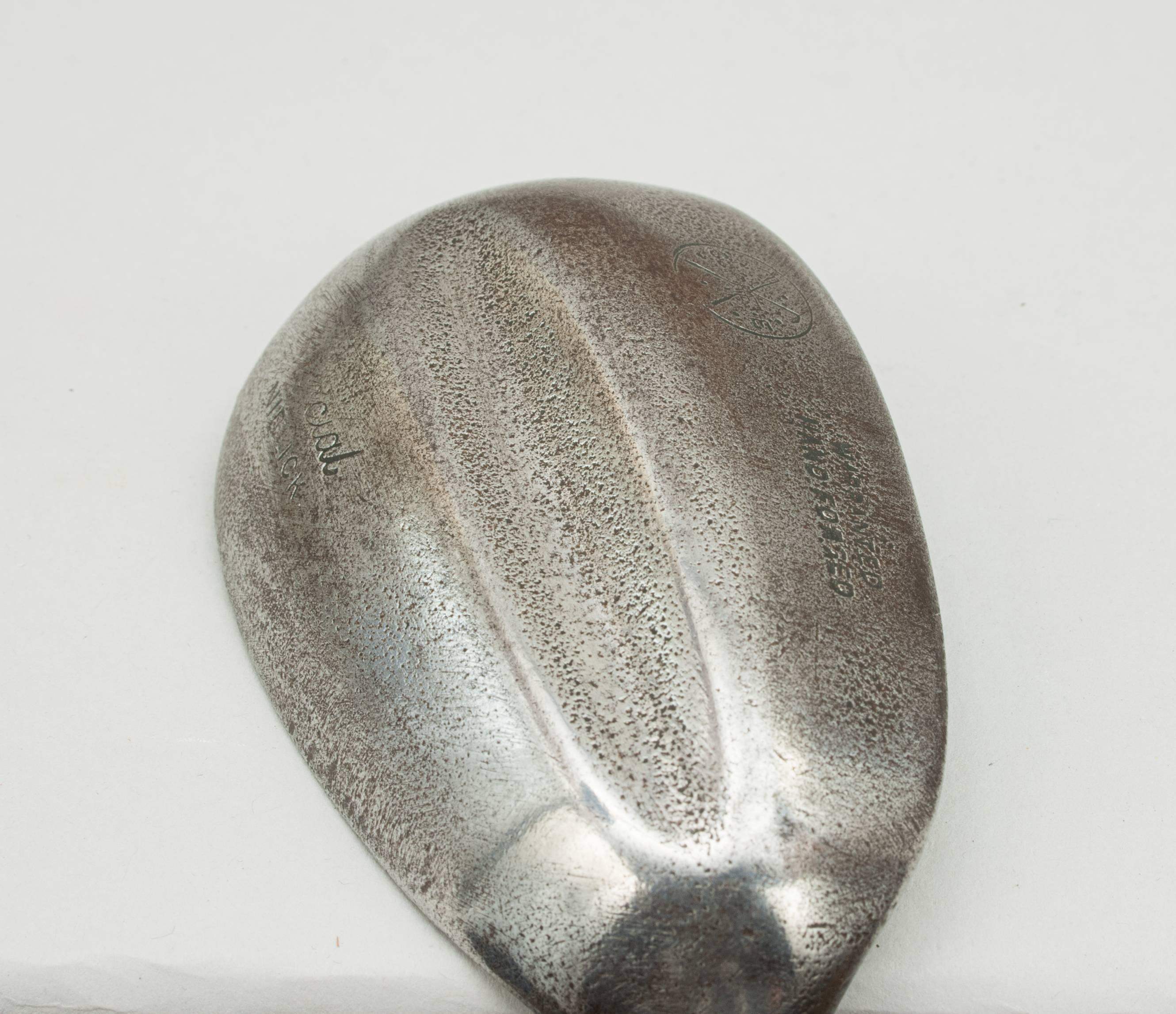 English Hickory Shafted Niblick, Golf Club