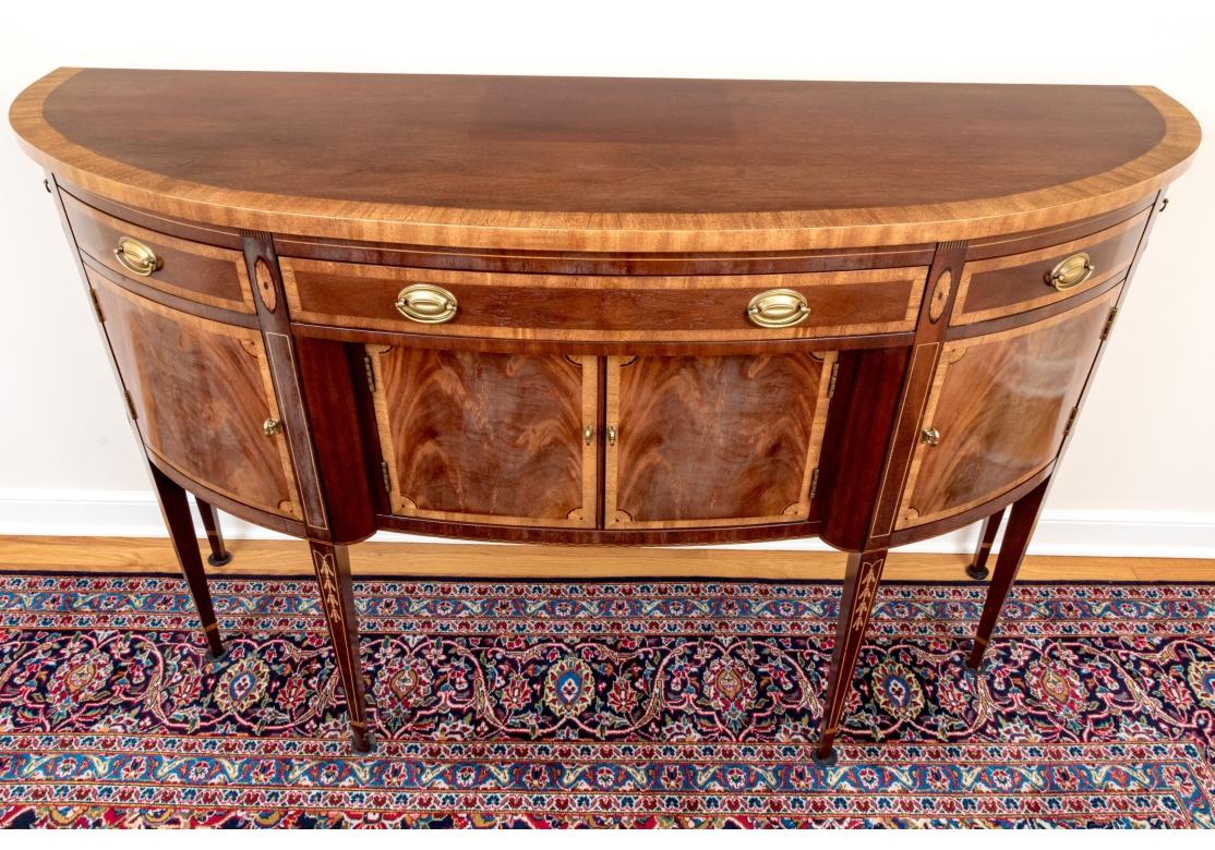 Hickory White American Masterpiece Collection Demilune Sideboard en vente 11
