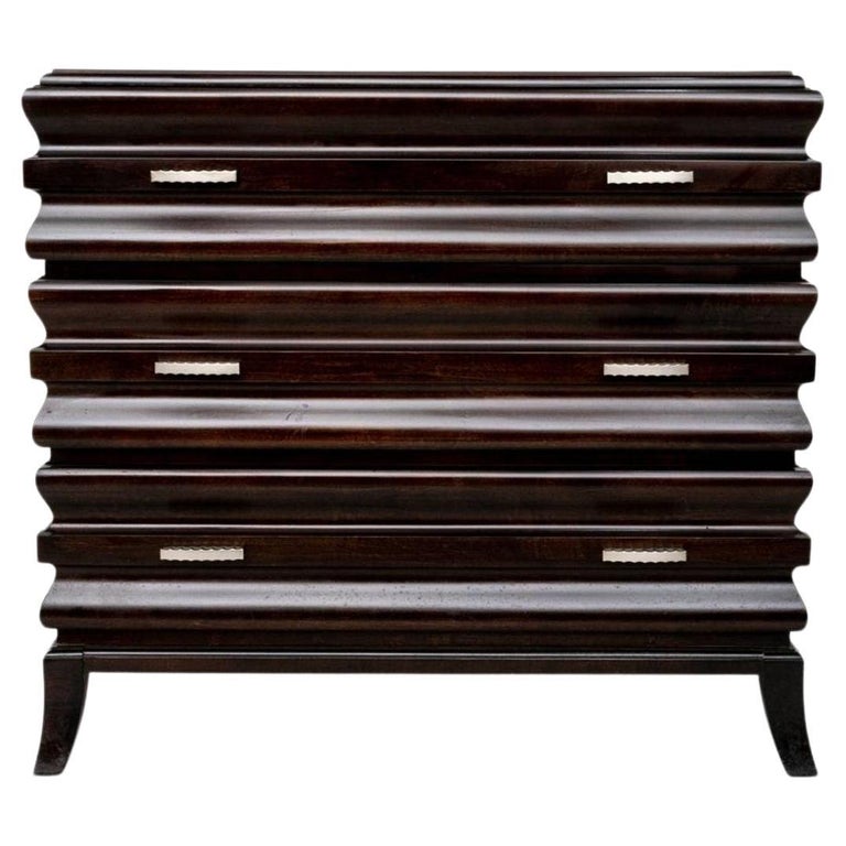 Hickory White Bachelor's Chest of Three Drawers For Sale at 1stDibs