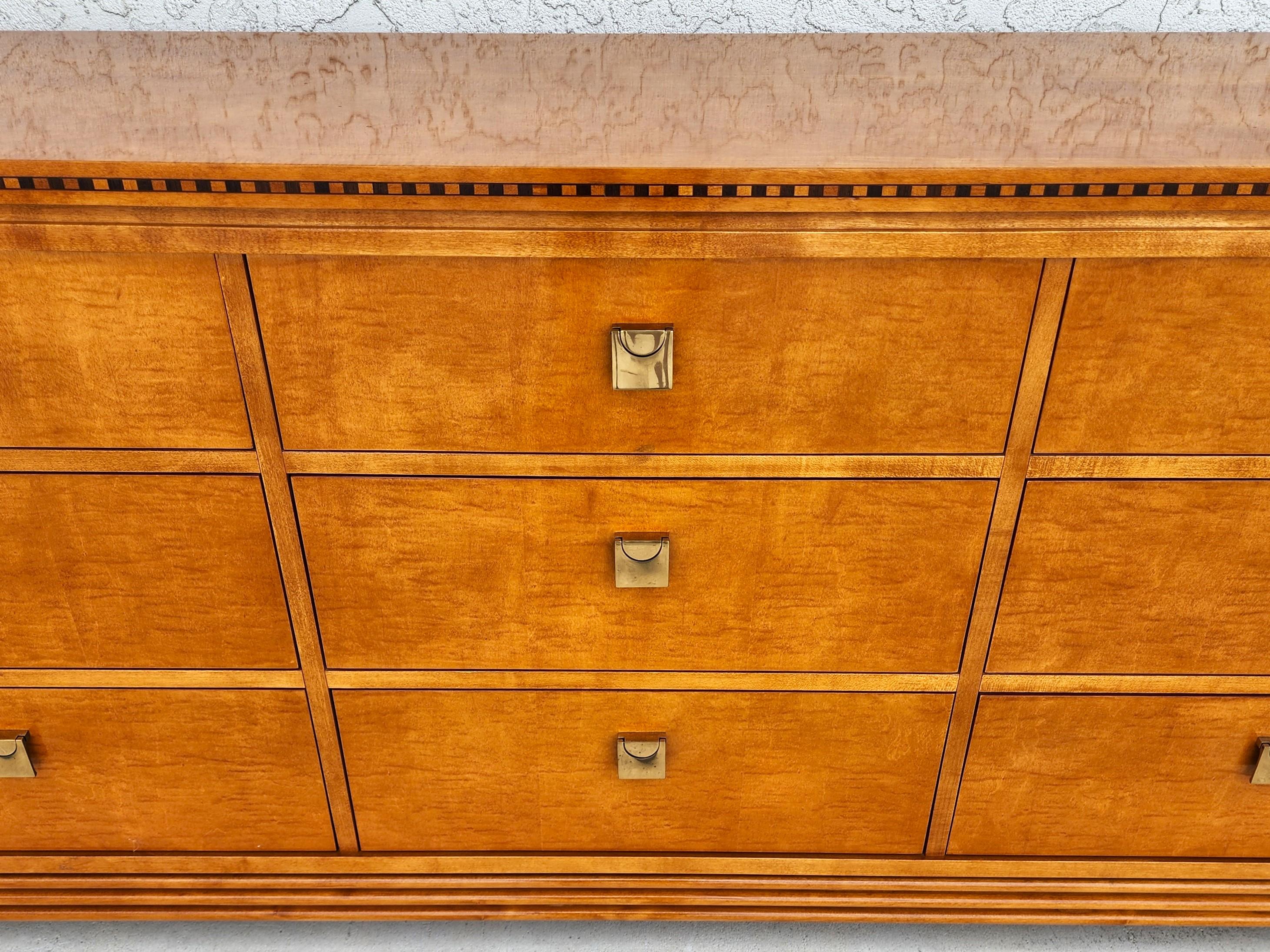 Hickory White Dresser Biedermeier Genesis Collection In Good Condition For Sale In Lake Worth, FL