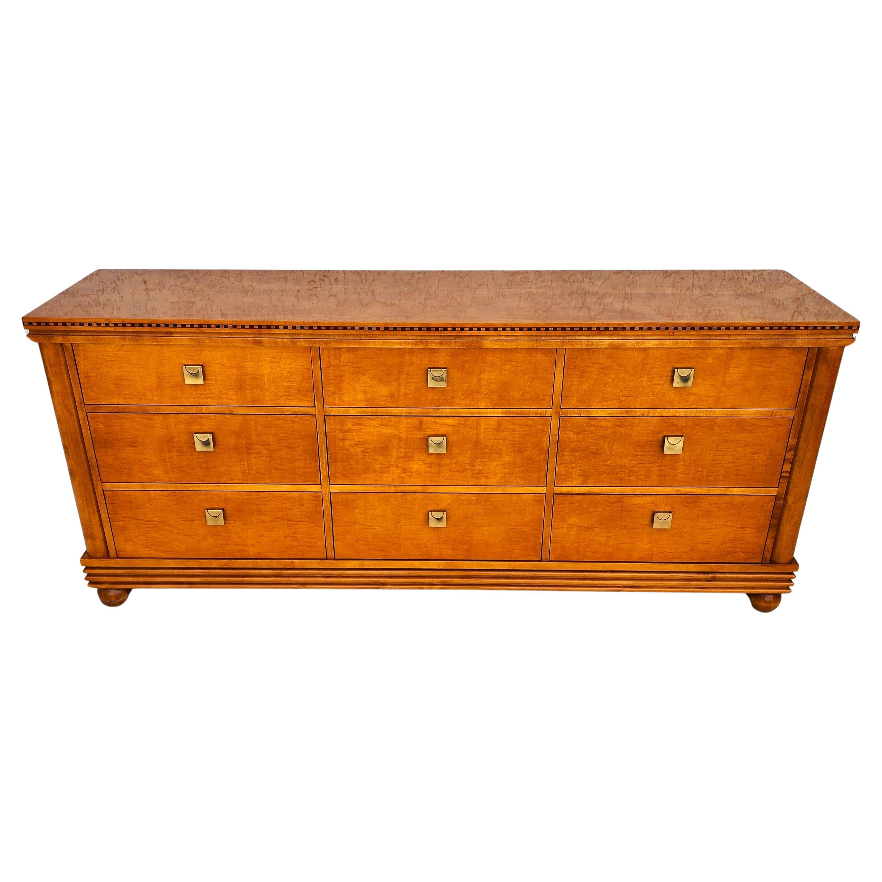 Hickory White Dresser Biedermeier Genesis Collection For Sale