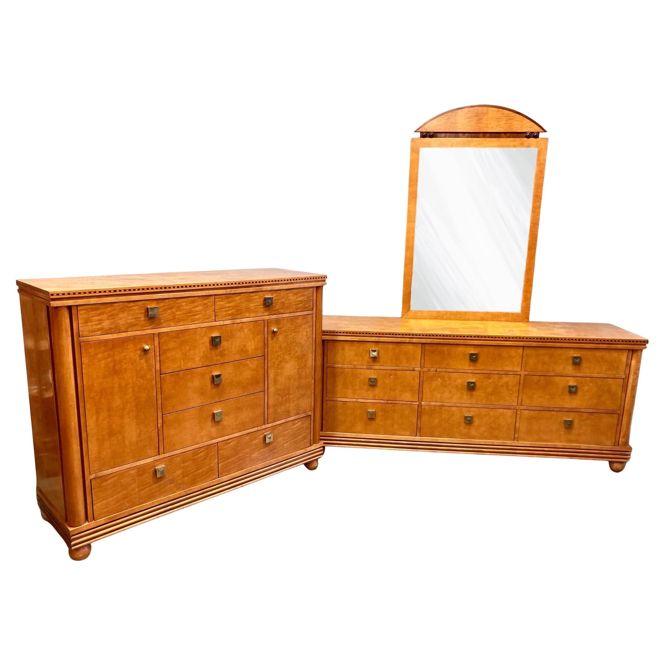 Hickory White Collection S Collectional Ensemble de chambre à coucher, 2 pièces en vente