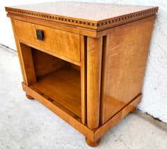 Hickory White Genesis Collection Biedermeier Nightstand Side Table