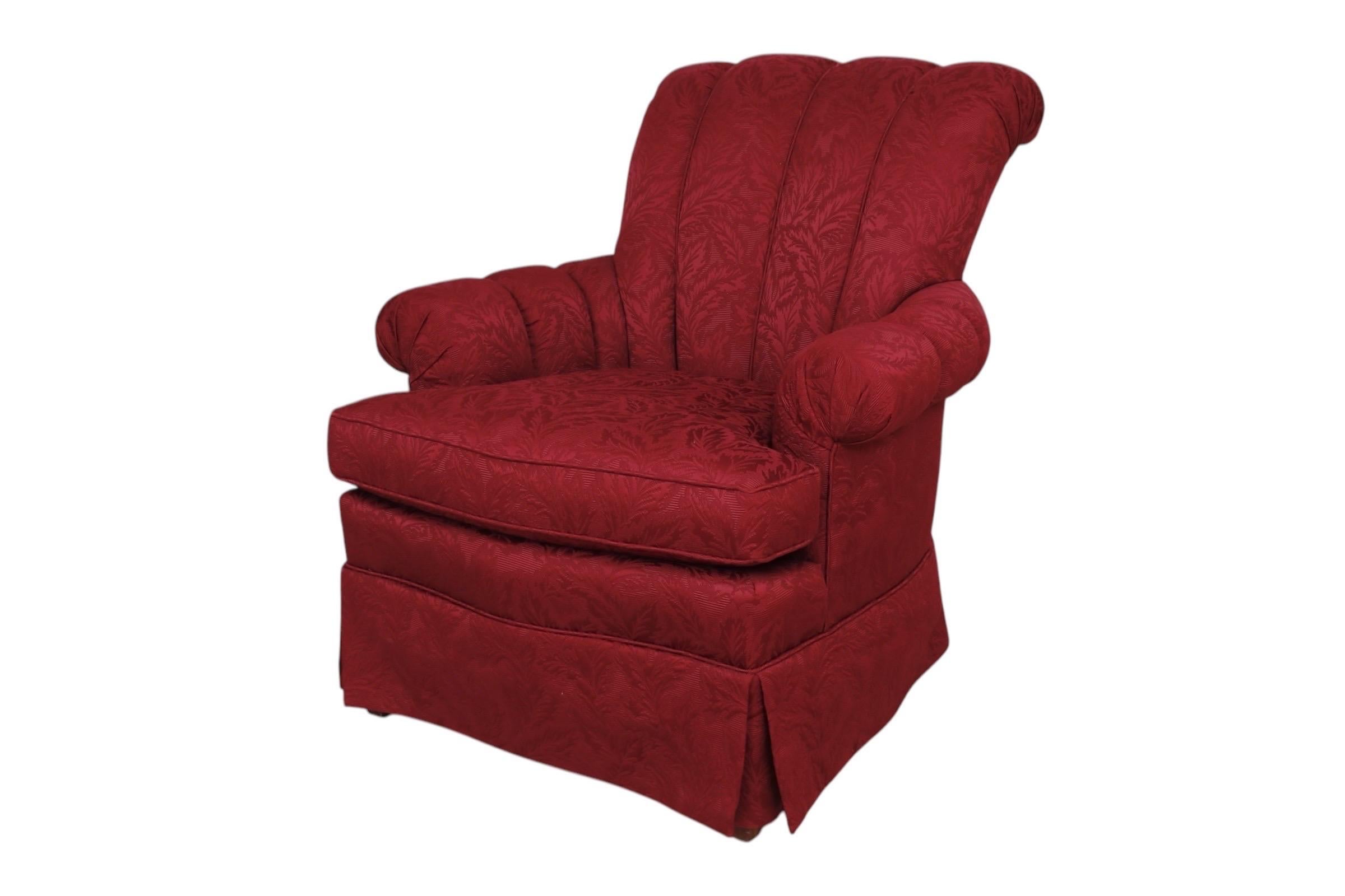 American Hickory White Lounge Chairs, a Pair For Sale