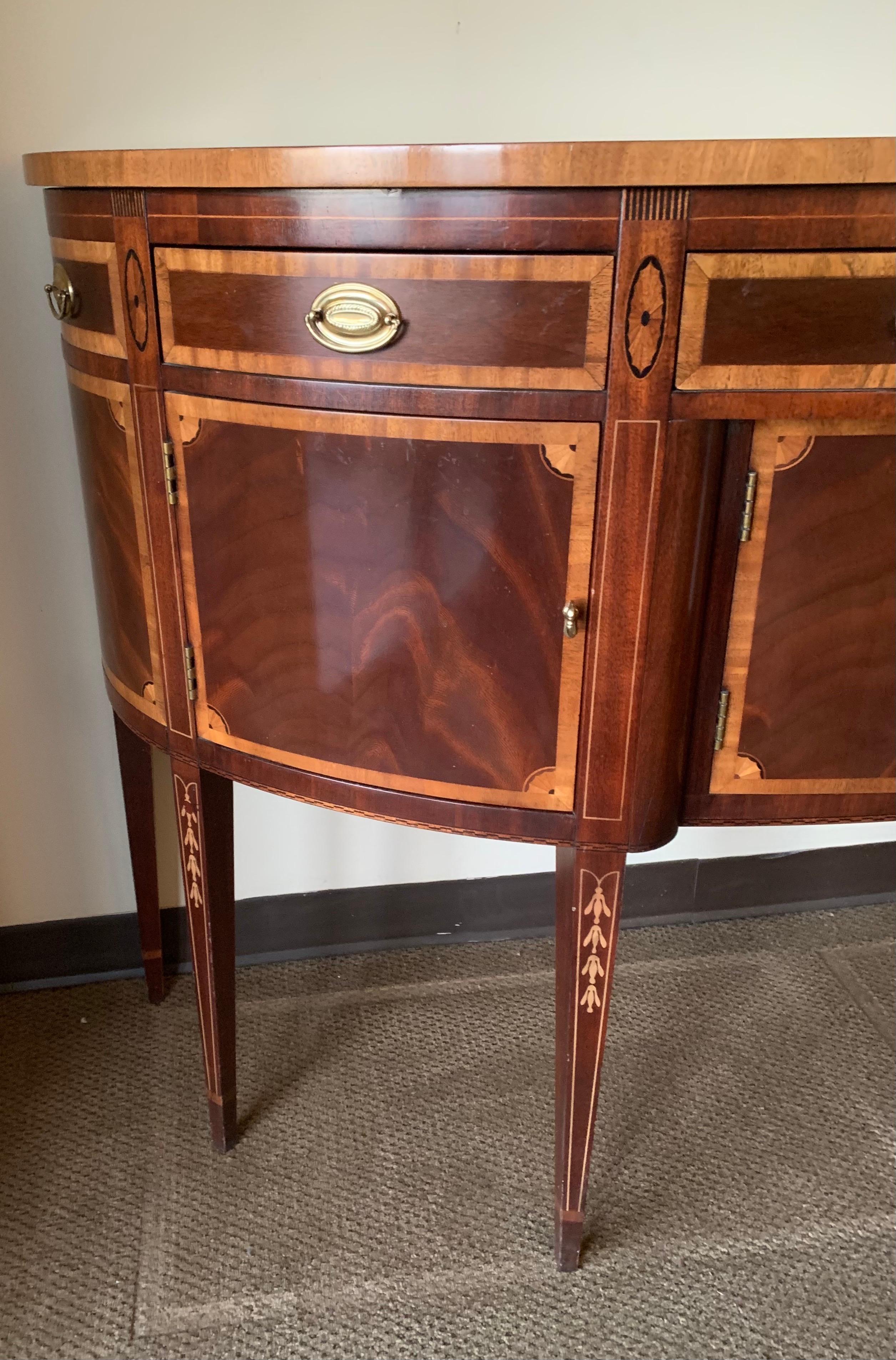 hickory white sideboard