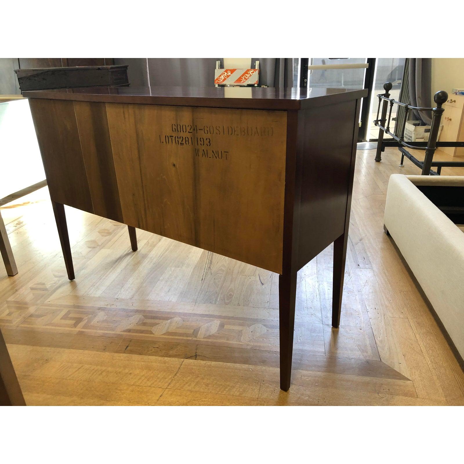 Hickory White Mahogany Sideboard In Good Condition For Sale In San Francisco, CA