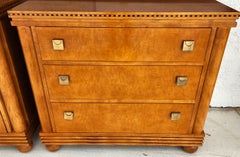 Hickory White Nightstands Biedermeier Genesis Collection Pair