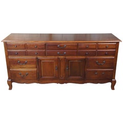 Hickory White Traditional Cherry Sideboard Buffet Dresser Provincial Tuscan
