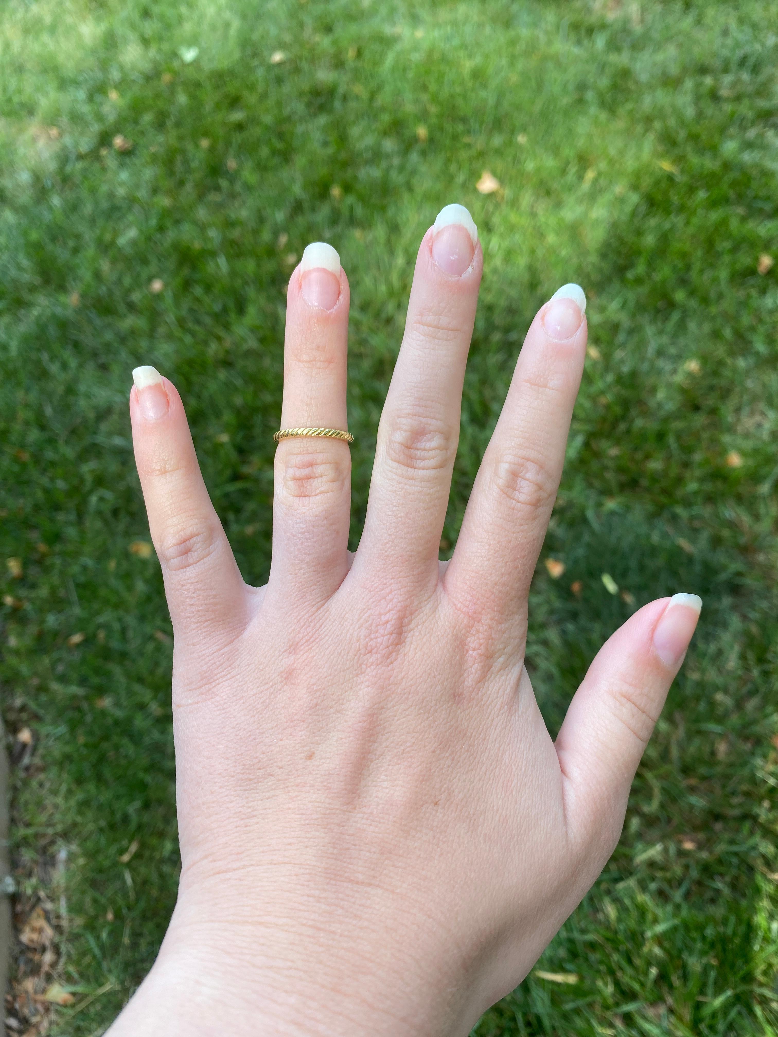 Hidalgo, bague en or jaune 18 carats, taille 4 en vente 1