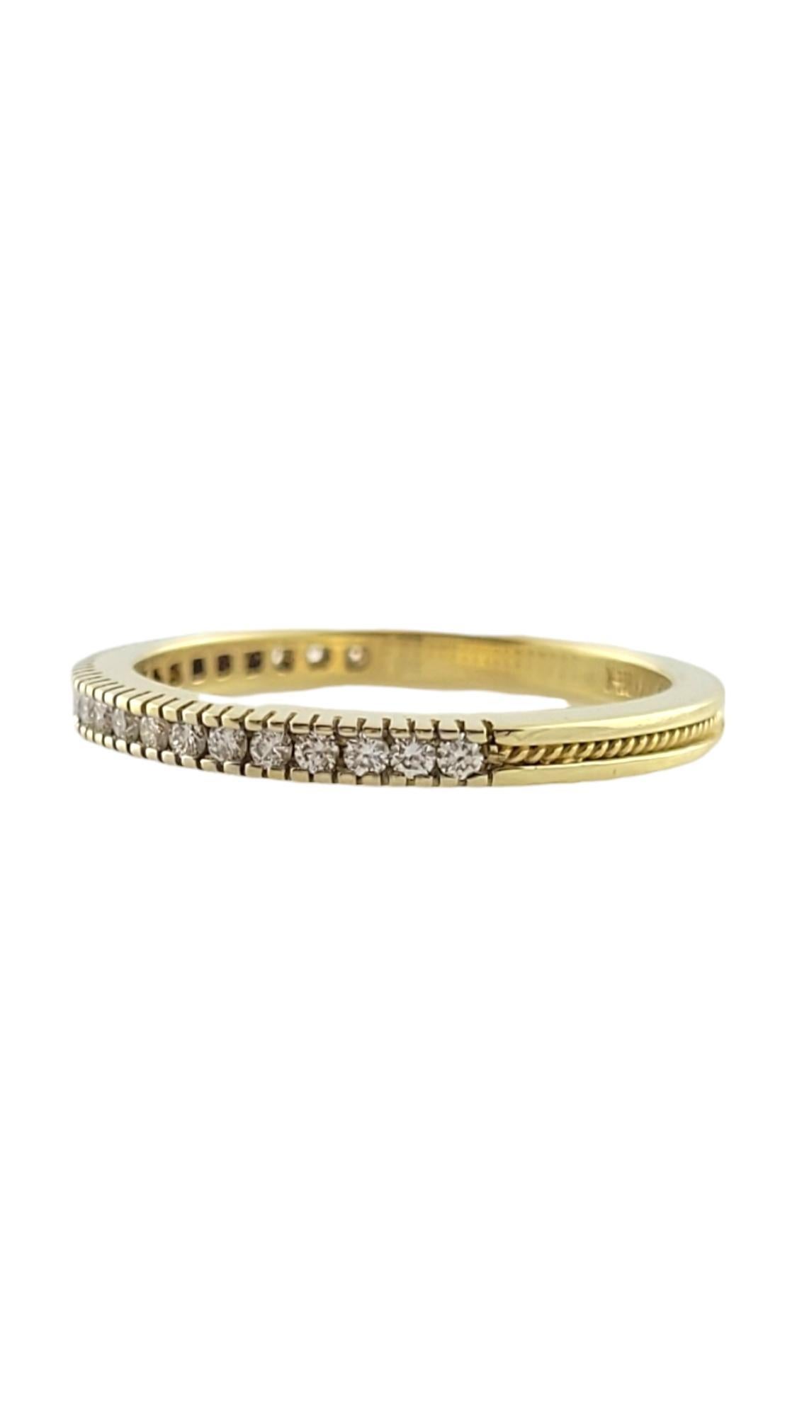 Hidalgo Milgrain 18K Yellow Gold Diamond Wedding Band Size 6.75

This beautiful wedding band by designer Hidalgo Milgrain was meticulously crafted from 18K yello gold with 23 stunning round brilliant cut diamonds!

Approximate total diamond weight: