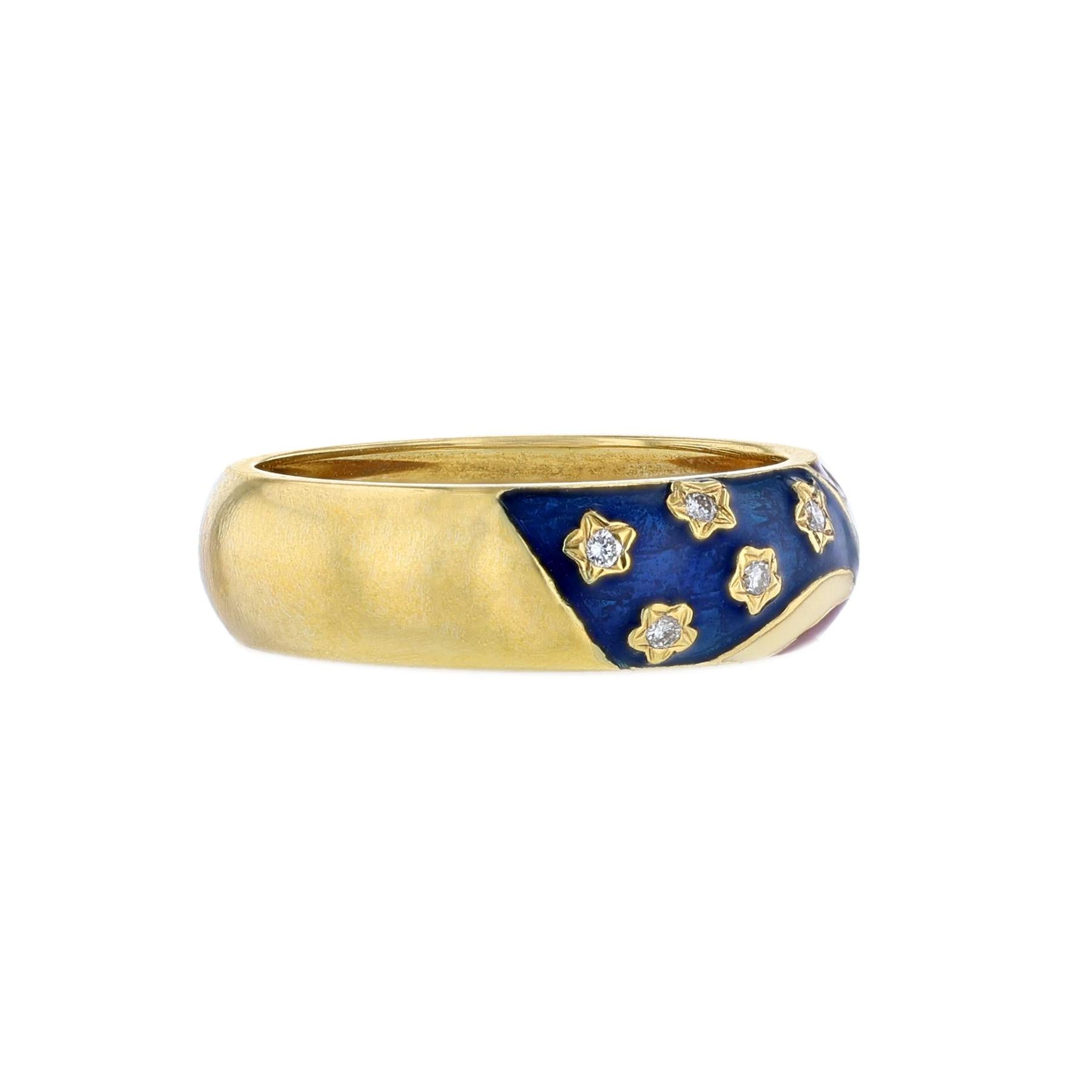 hidalgo enamel rings