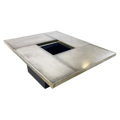 Hidden Bar Coffee Table by Willy Rizzo, 1970s