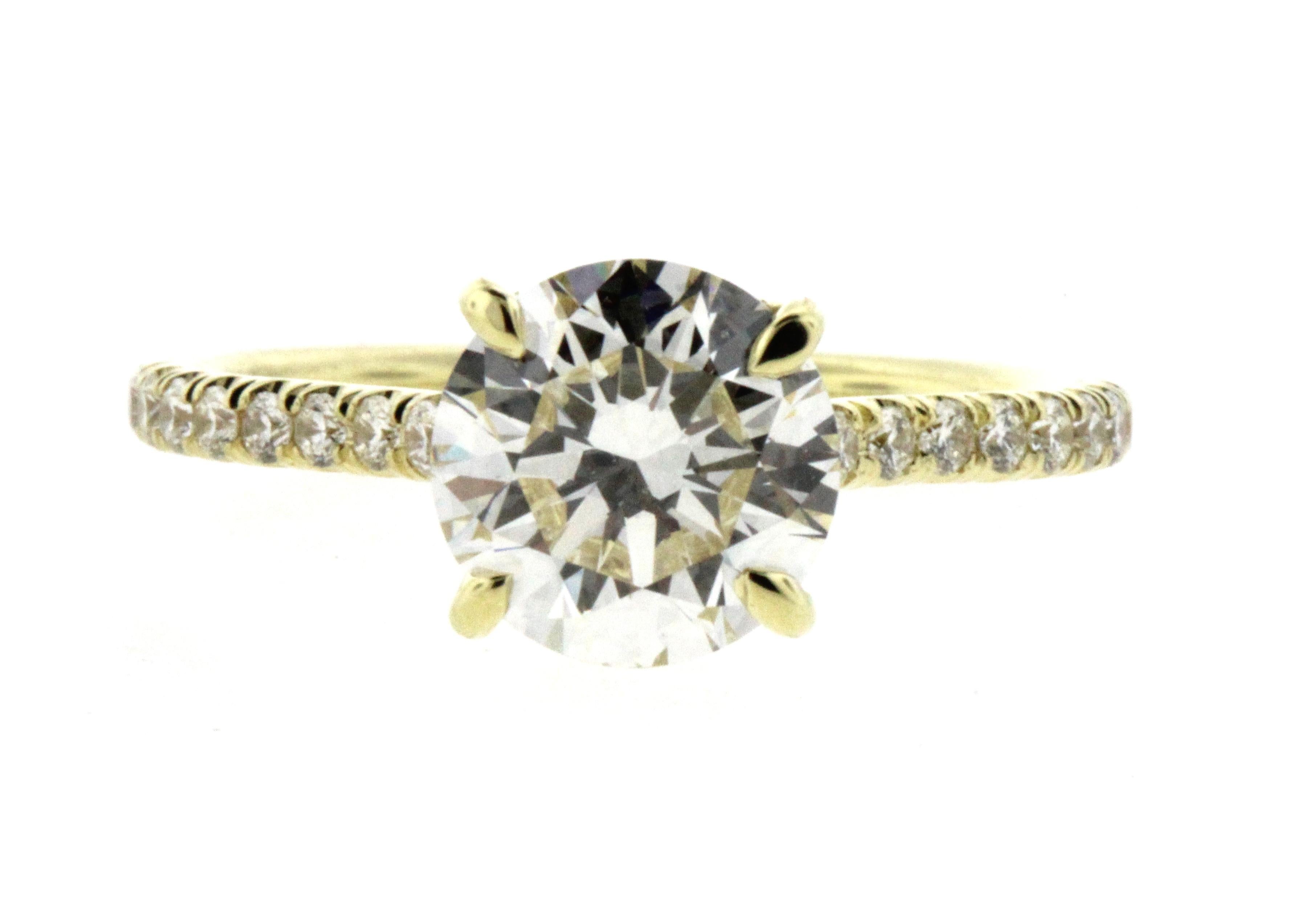 A hidden halo is the perfect type of engagement ring for someone who wants a little something extra on their engagement ring but wants to be discreet about the details. Hidden halos are the perfect way to achieve both the classic solitaire look with