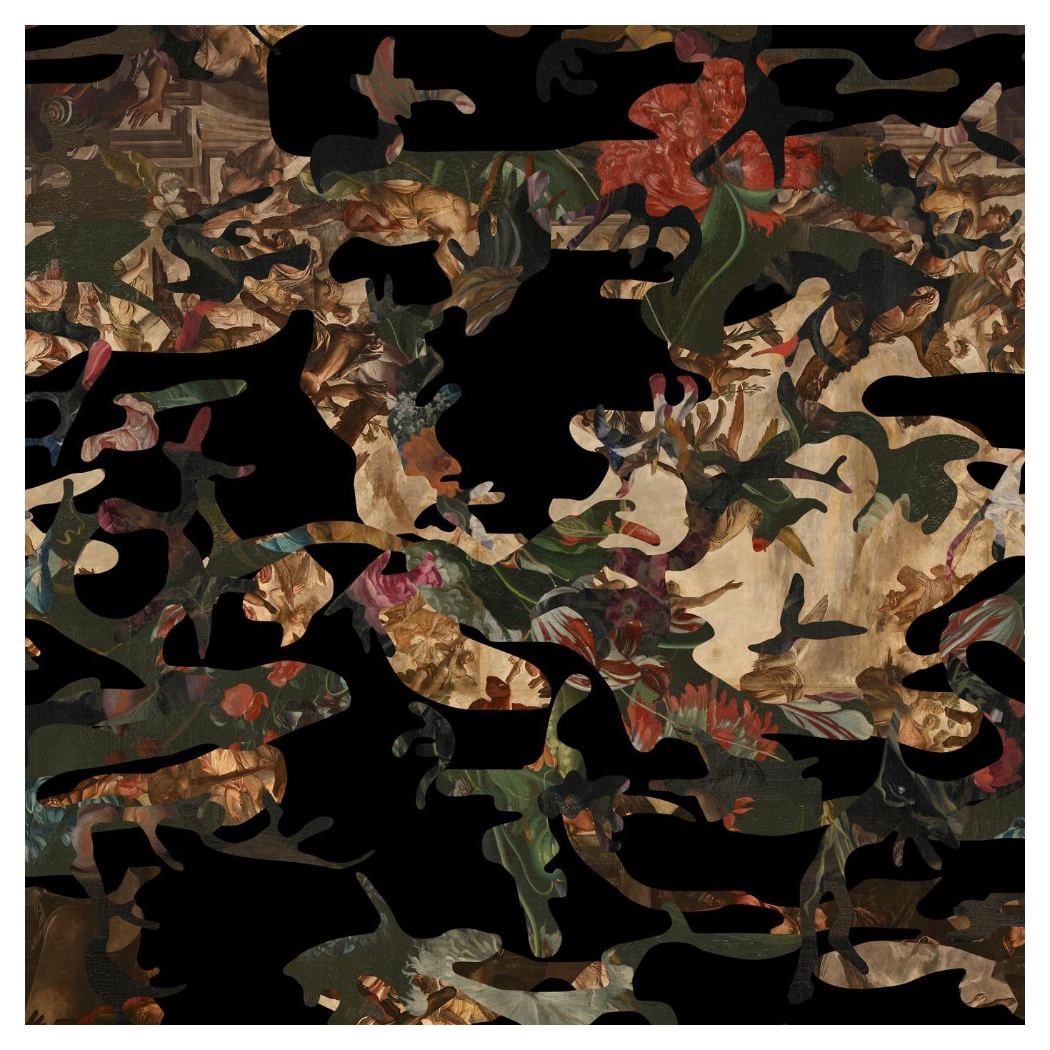 Hidden in Plain Sight, Wandteppich, Racconti-Kollektion von Magnus Gjoen