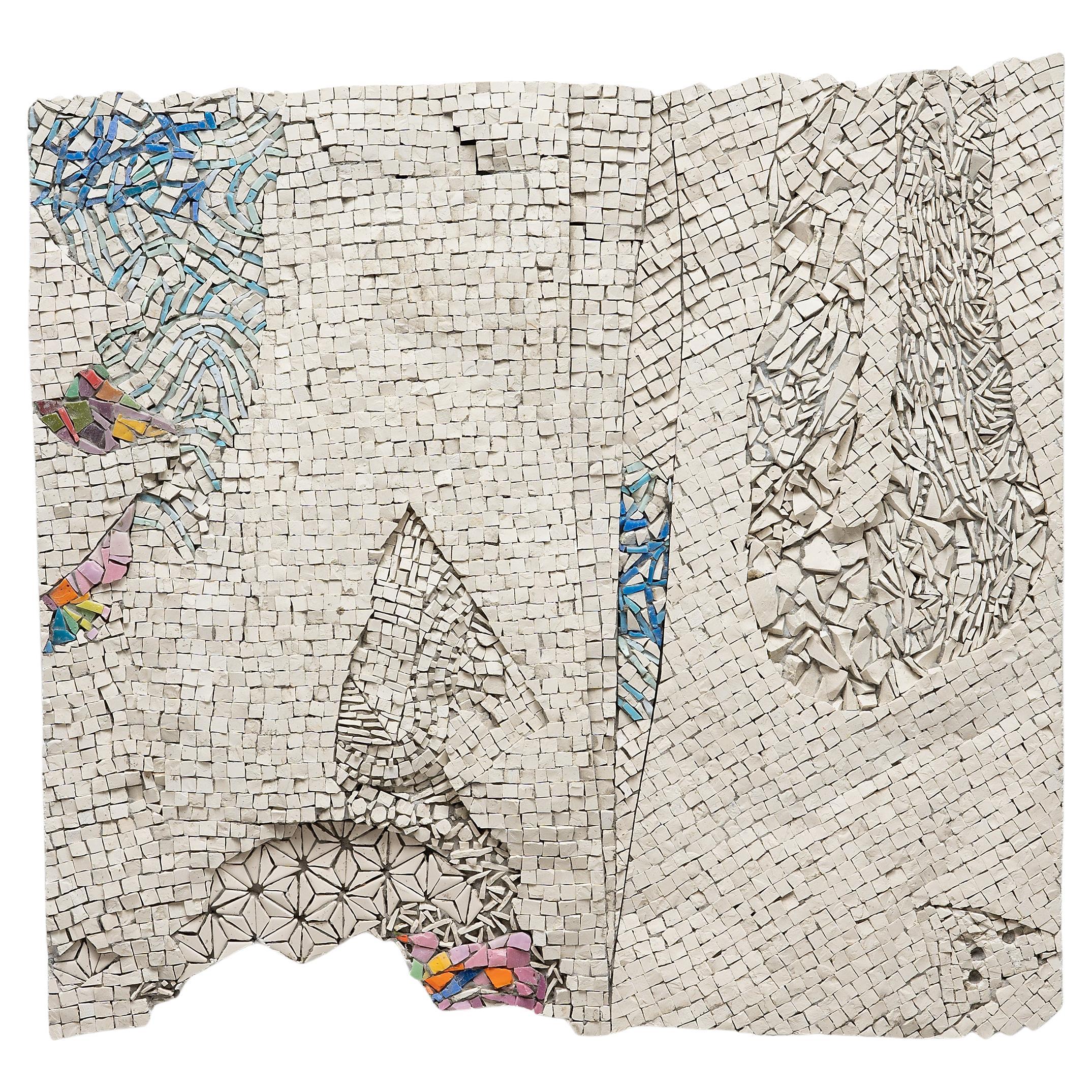 "Hidden Movements" Mosaic by Toyoharu Kii For Sale
