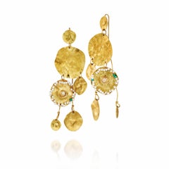 Hidden Treasure Earrings by Rebecca Elbek