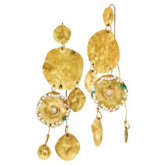 Hidden Treasure Earrings by Rebecca Elbek