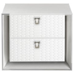 21st Century Hide Park Night Table 2 Drawers by Roberto Cavalli Home Interiors