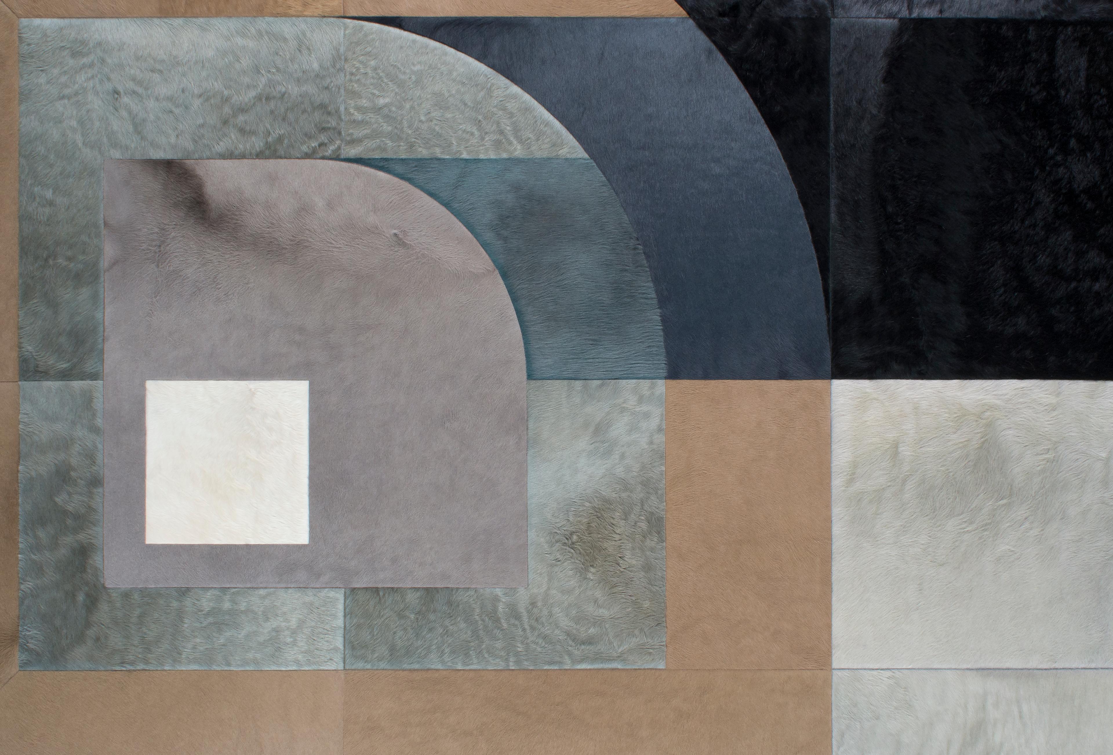 Americano Tappeto Hide di Amy Lau (12ft x 10ft) in vendita