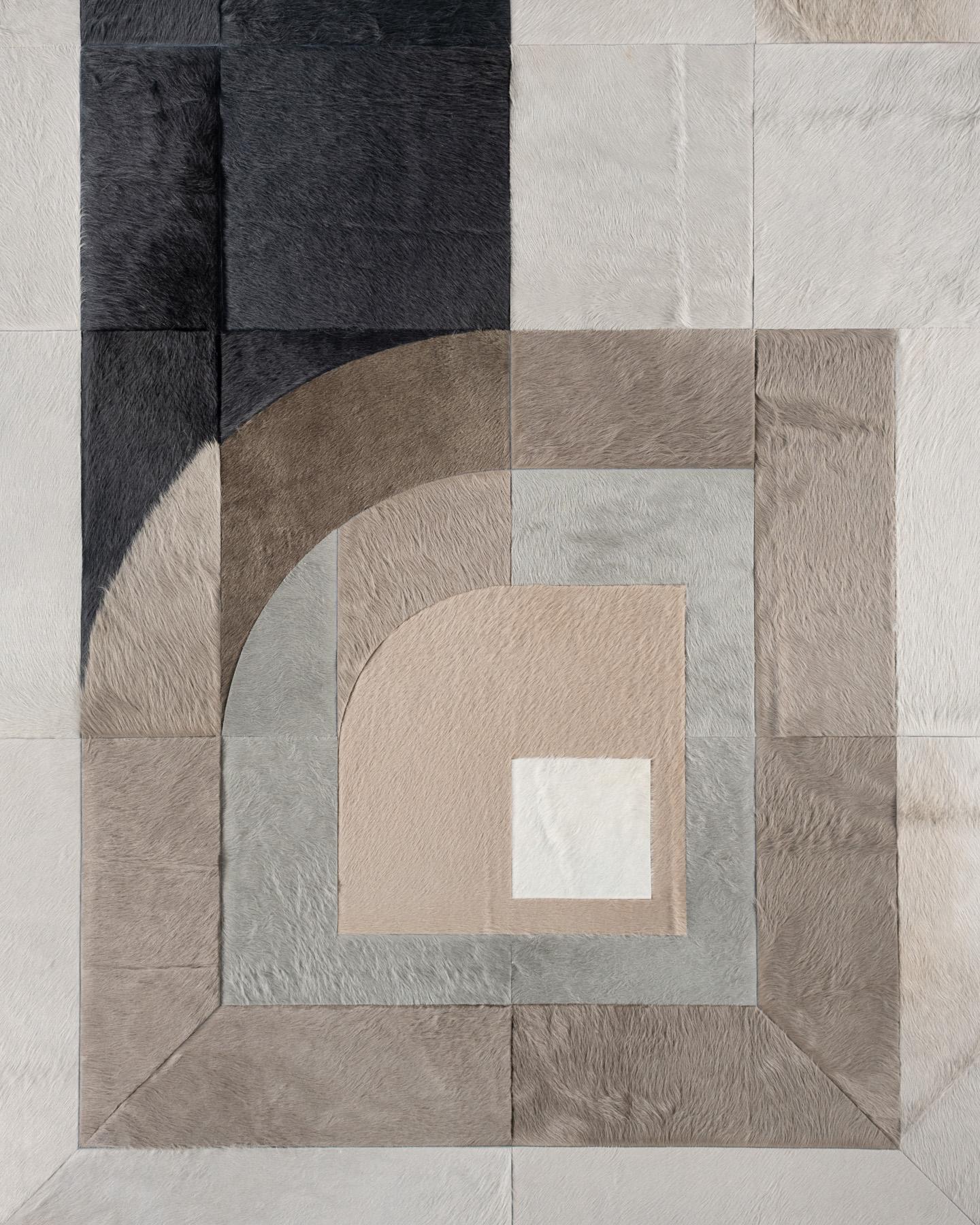 Tappeto Hide di Amy Lau (8ft 6.625in x 6ft 2in) in vendita 3