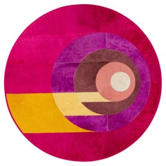 Hide Rug by Amy Lau (8ft diameter)