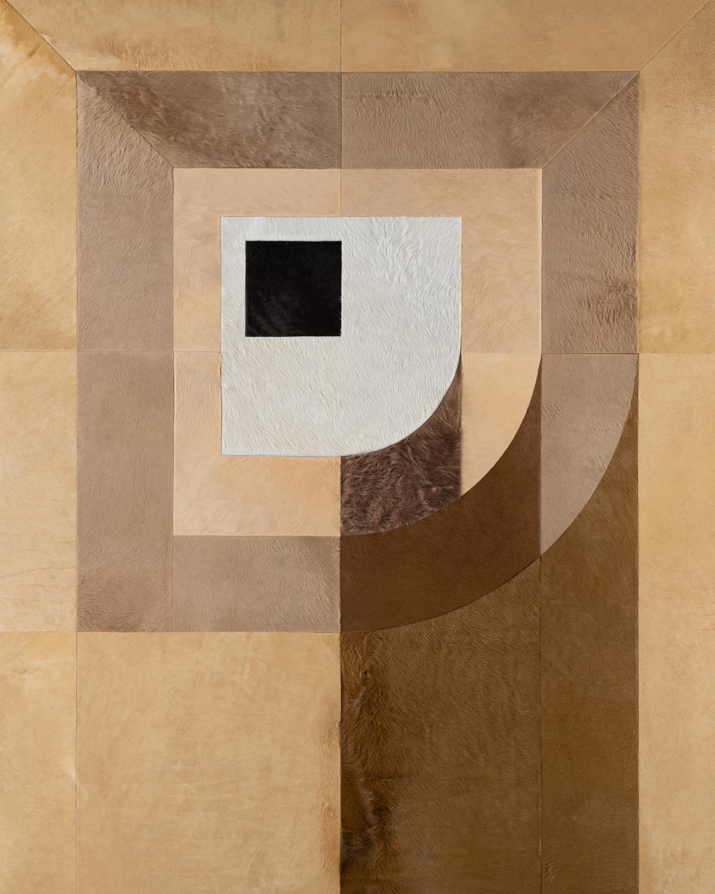 Americano Tappeto Hide di Amy Lau (8ft x 10ft) in vendita