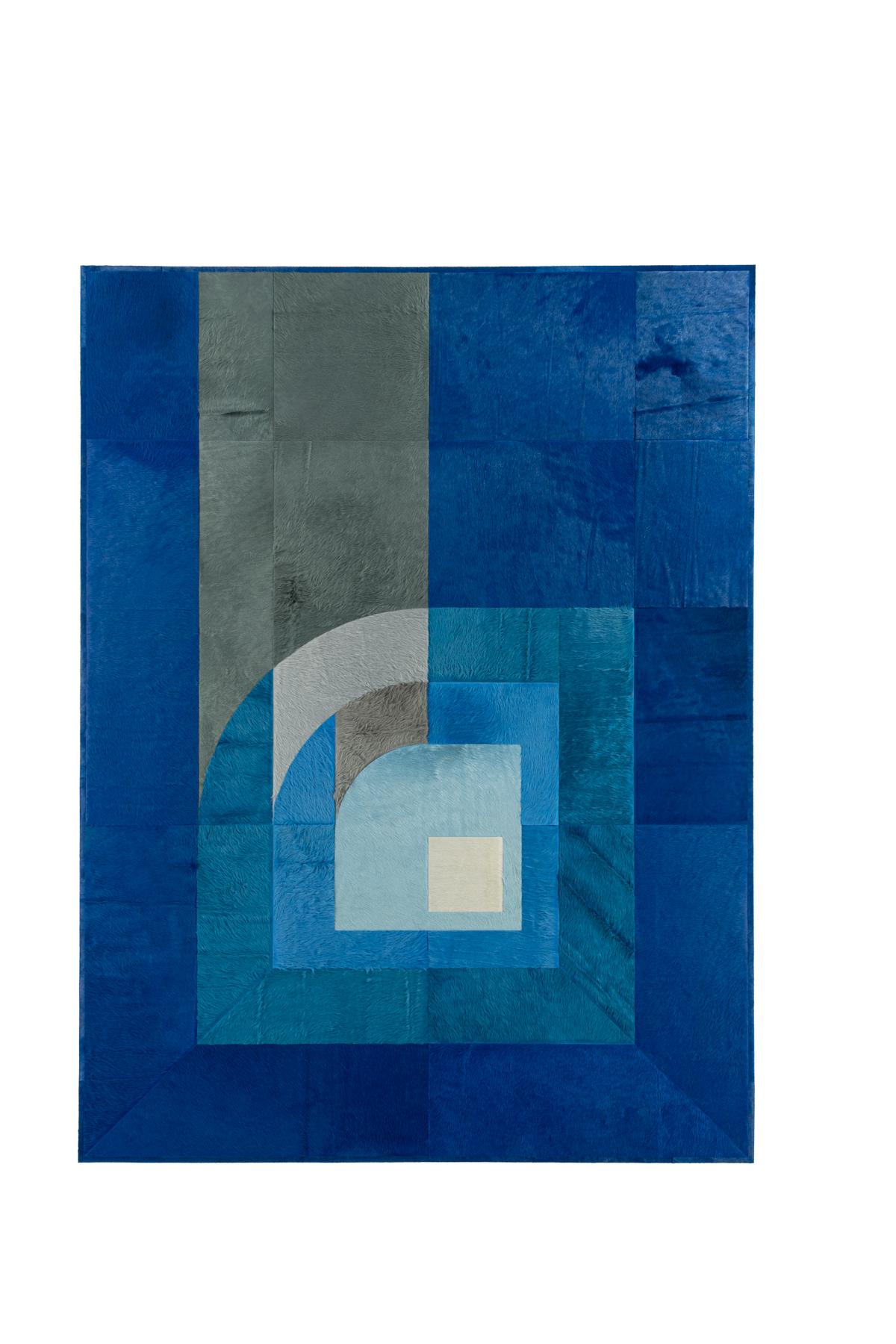 Organique Tapis Hide par Amy Lau (1,5m x 1,5m) en vente