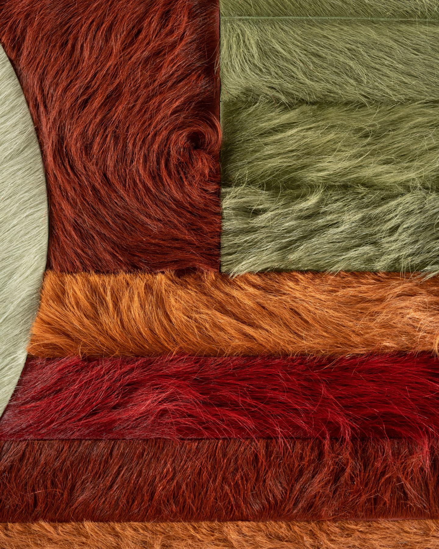 Tapis Hide par Douglas Friedman (10ft 10in x 7ft 8in) en vente 8