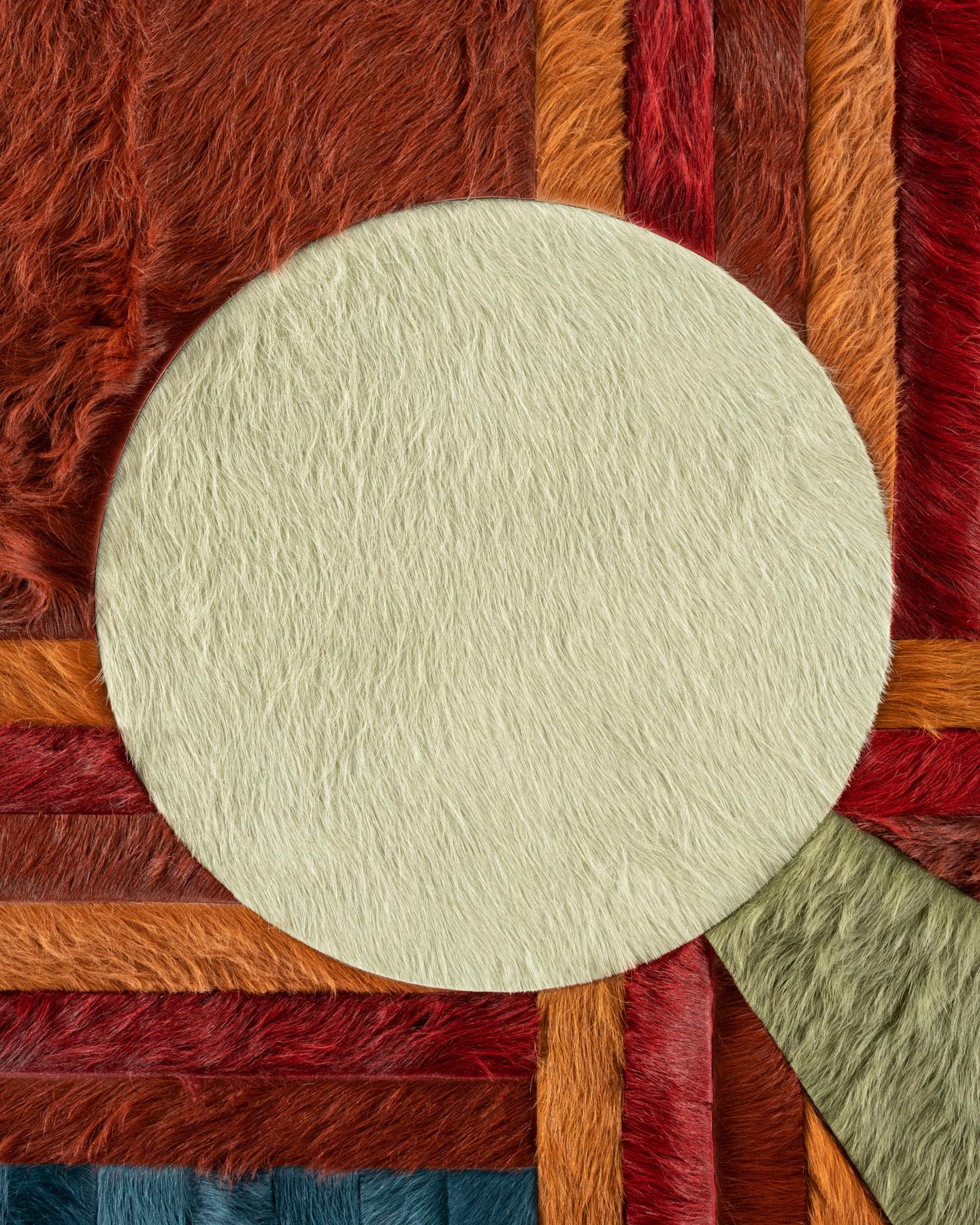Américain Tapis Hide par Douglas Friedman (10ft 10in x 7ft 8in) en vente