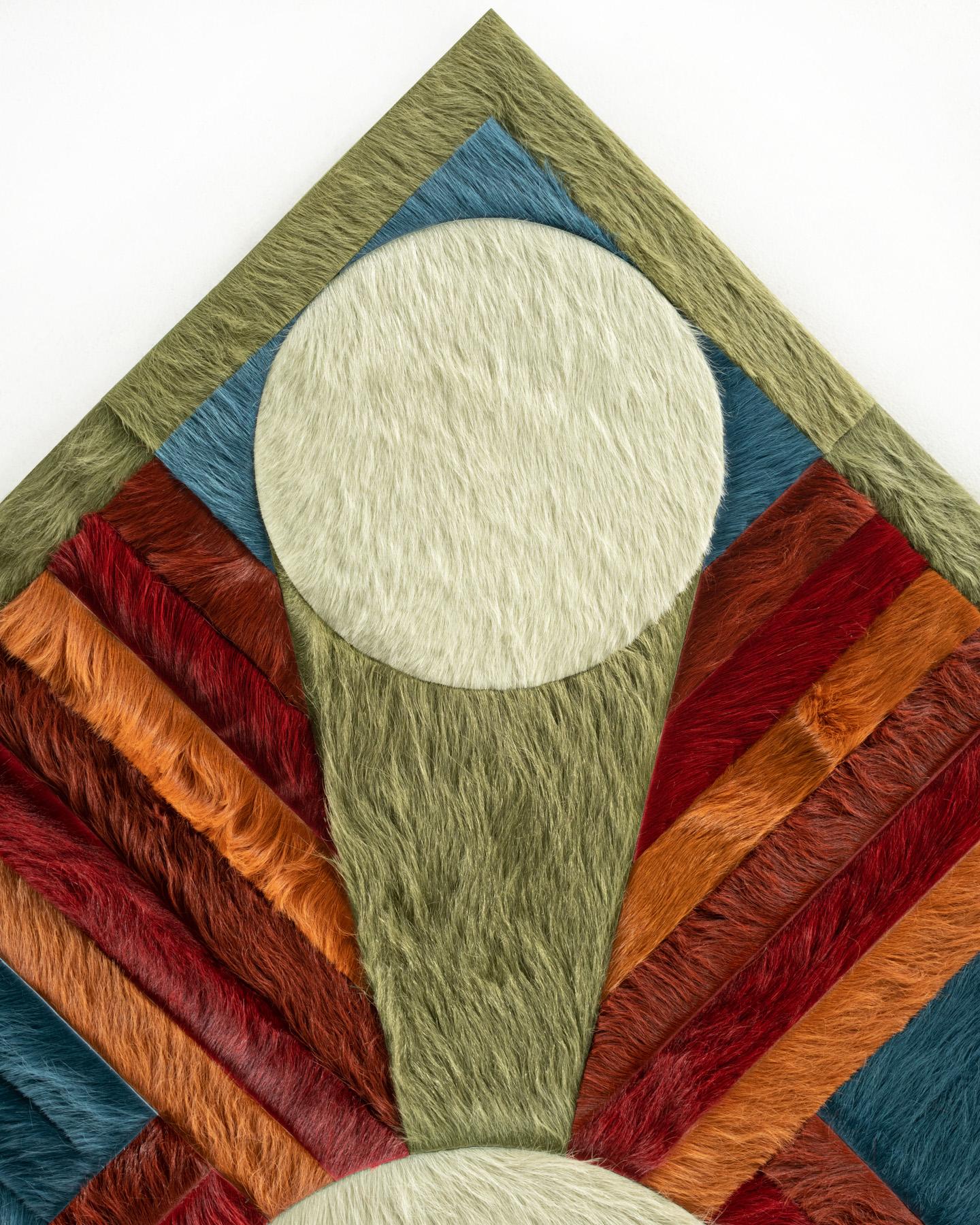 Cuir de vache Tapis Hide par Douglas Friedman (10ft 10in x 7ft 8in) en vente