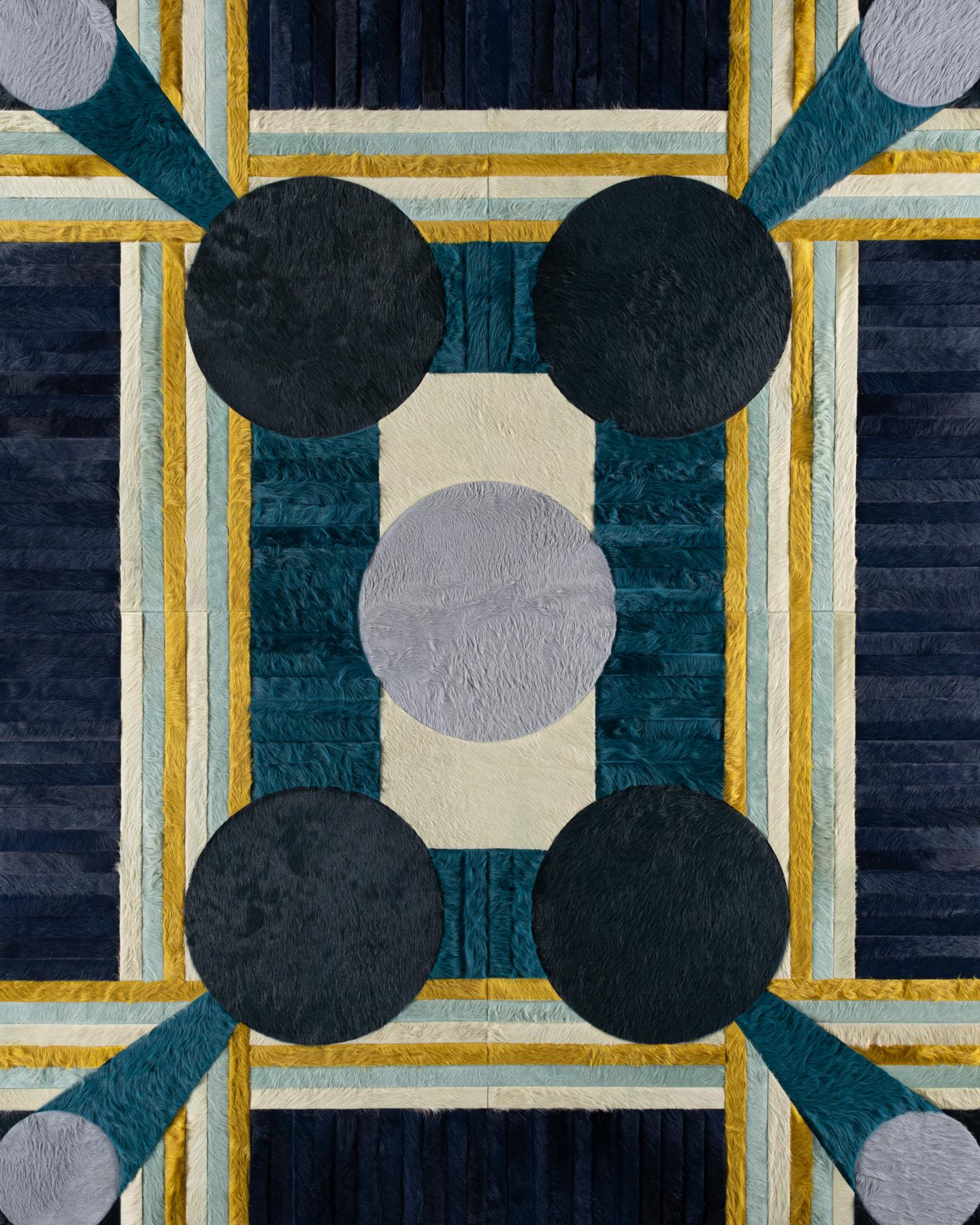 Tapis Hide par I Douglas Friedman (10ft x 8ft) en vente 4