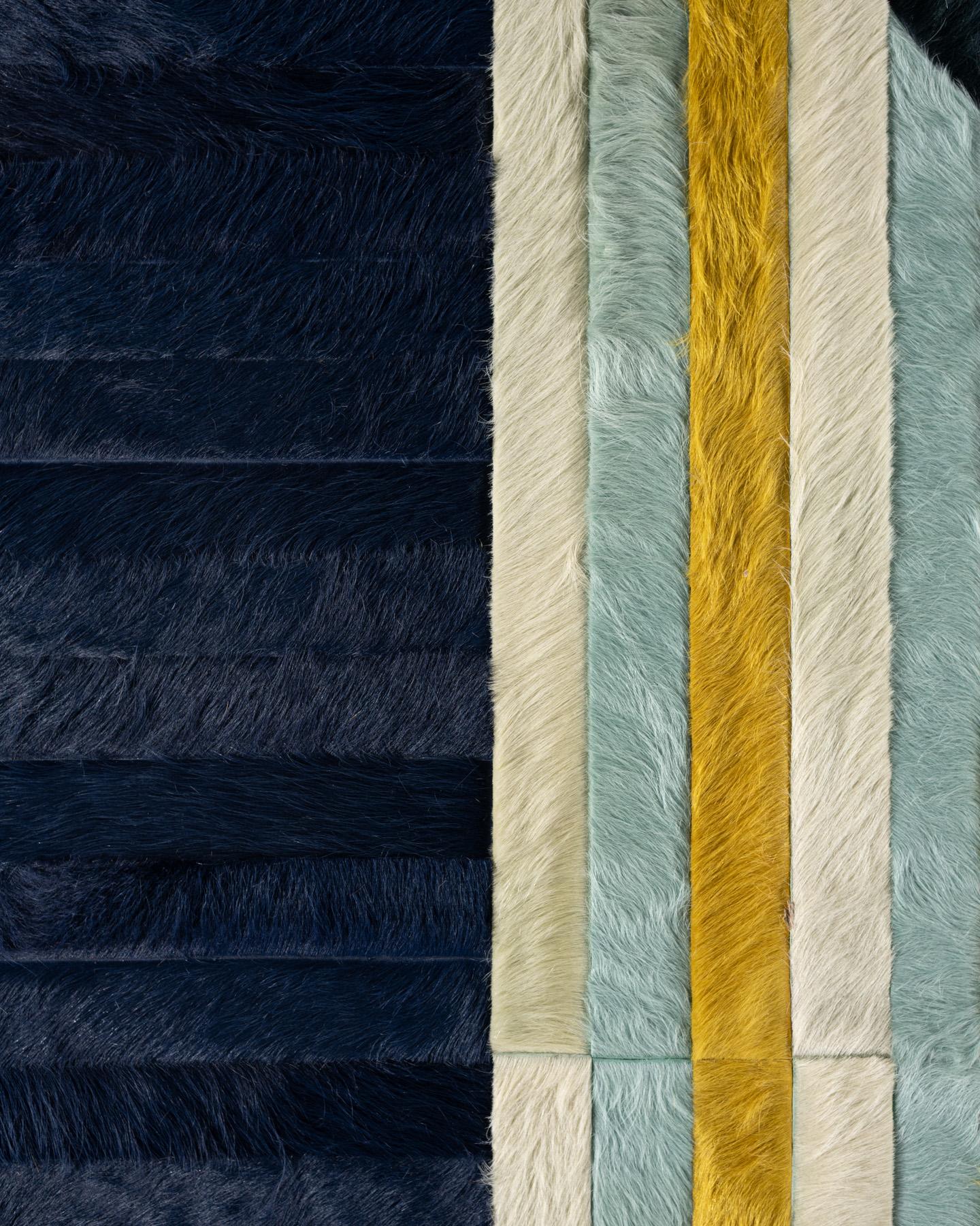 Organique Tapis Hide par I Douglas Friedman (10ft x 8ft) en vente