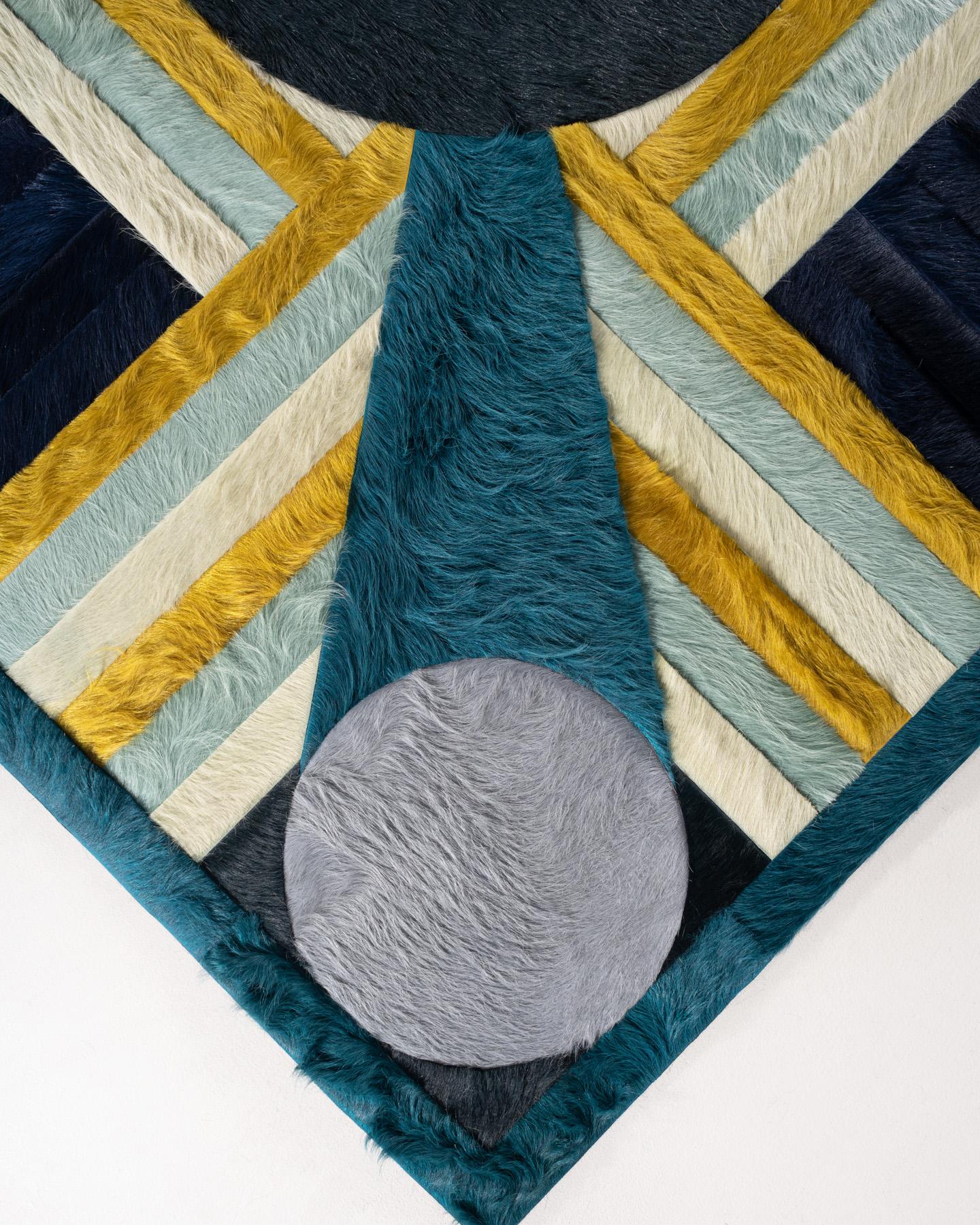 Tapis Hide par I Douglas Friedman (10ft x 8ft) Neuf - En vente à Austin, TX