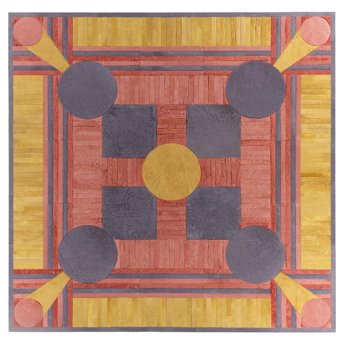 Tapis Hide par I Douglas Friedman (1,5 m x 1,5 m)