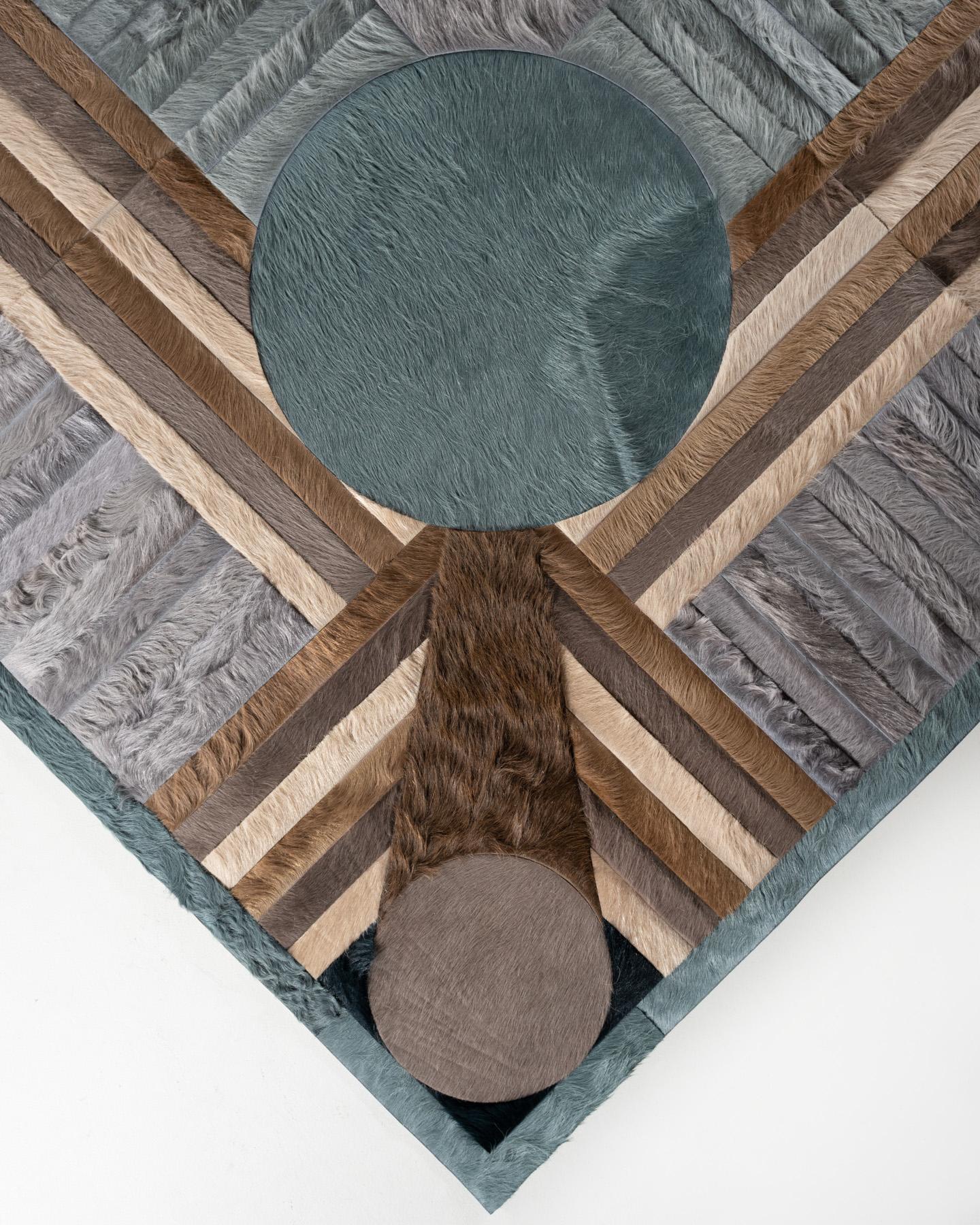 Americano Tappeto Hide di Douglas Friedman (12ft x 10ft) in vendita