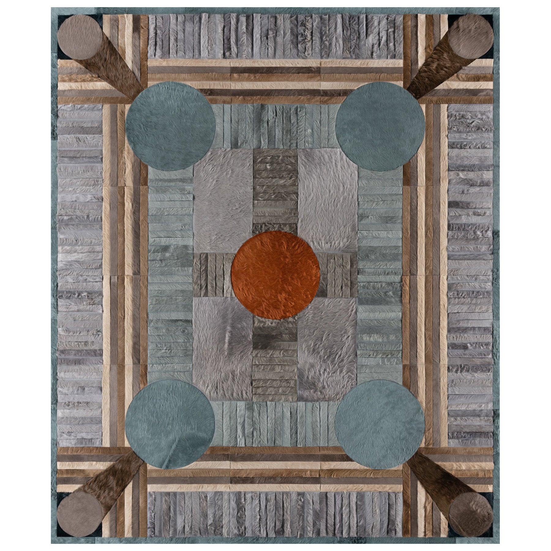 Tapis Hide par I Douglas Friedman (12ft x 10ft)