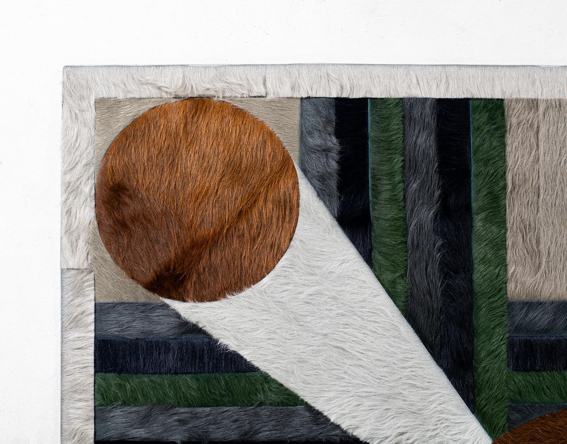 Tapis Hide par Douglas Friedman (13ft 6in x 11ft 6in) Neuf - En vente à Austin, TX