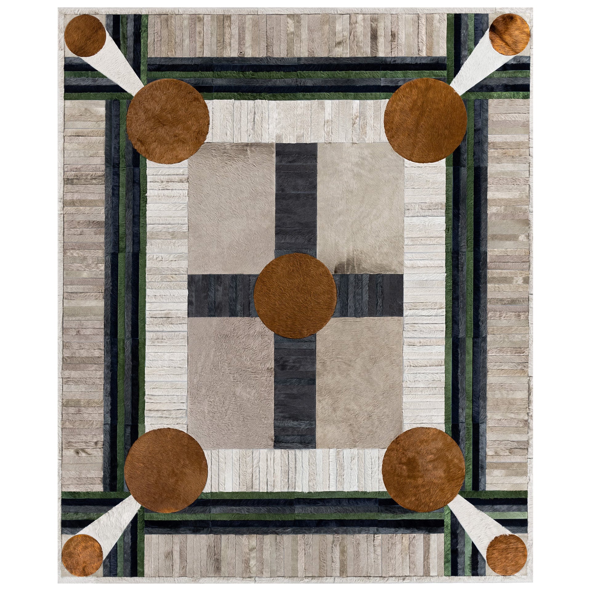 Tapis Hide par Douglas Friedman (13ft 6in x 11ft 6in)