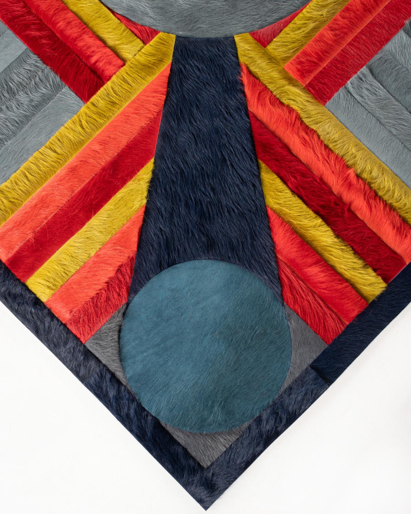 Tapis Hide par I Douglas Friedman (13ft x 9ft) en vente 4