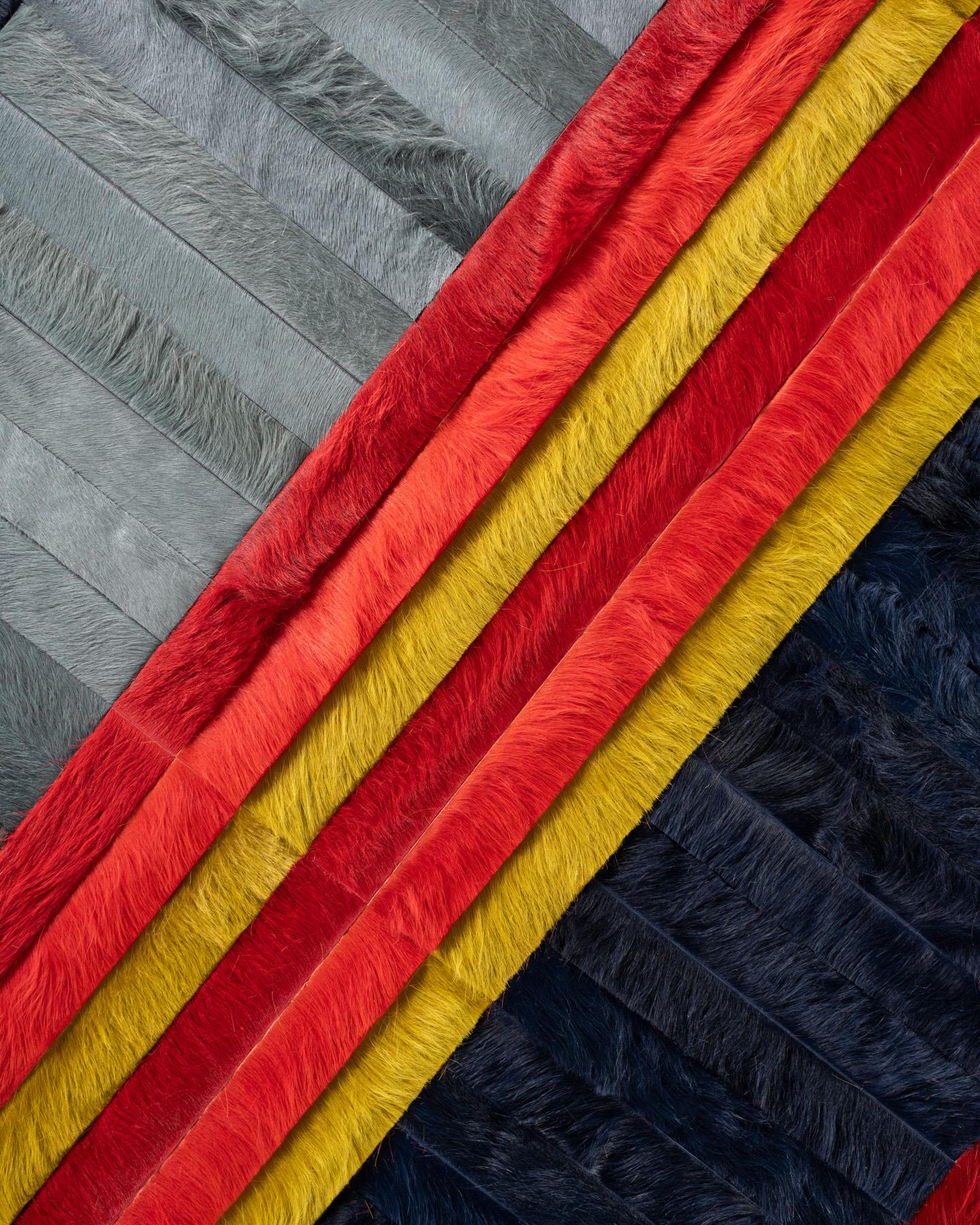 XXIe siècle et contemporain Tapis Hide par I Douglas Friedman (13ft x 9ft) en vente