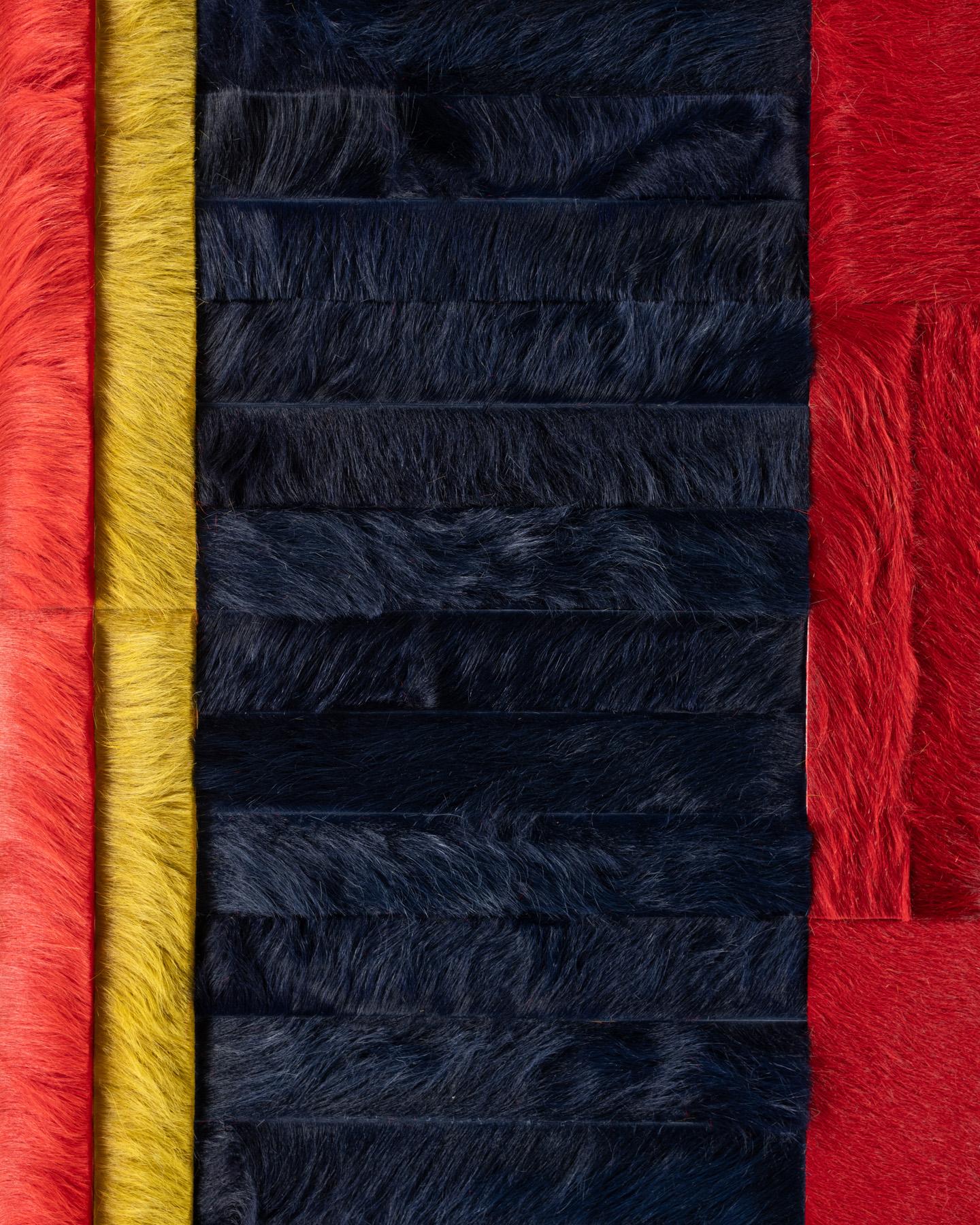 Cuir de vache Tapis Hide par I Douglas Friedman (13ft x 9ft) en vente