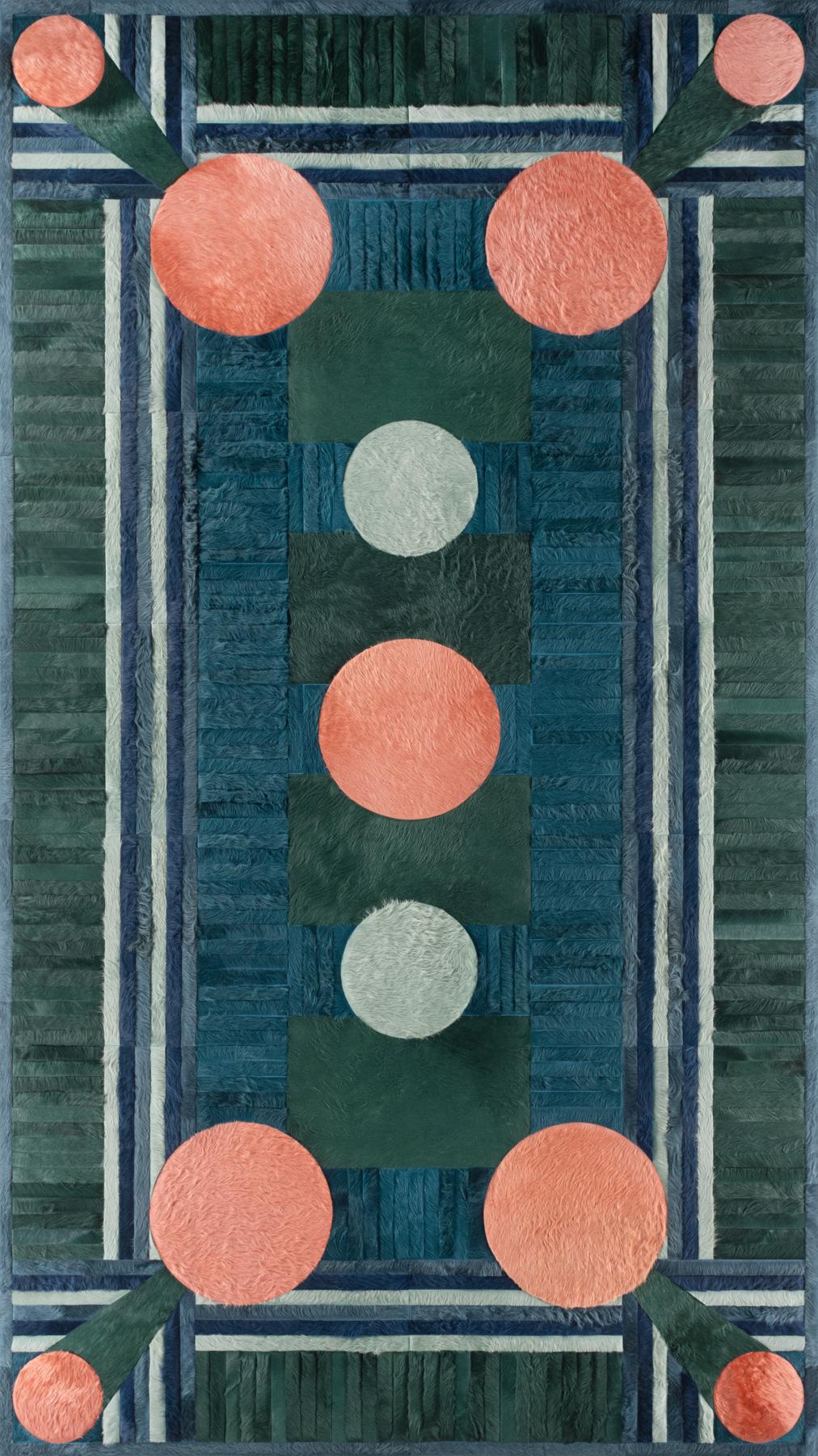 Tapis Hide par I Douglas Friedman (16ft x 9ft) en vente 2