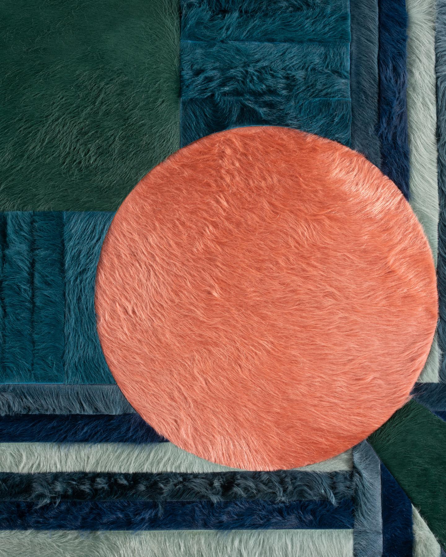 Tapis Hide par I Douglas Friedman (16ft x 9ft) en vente 3